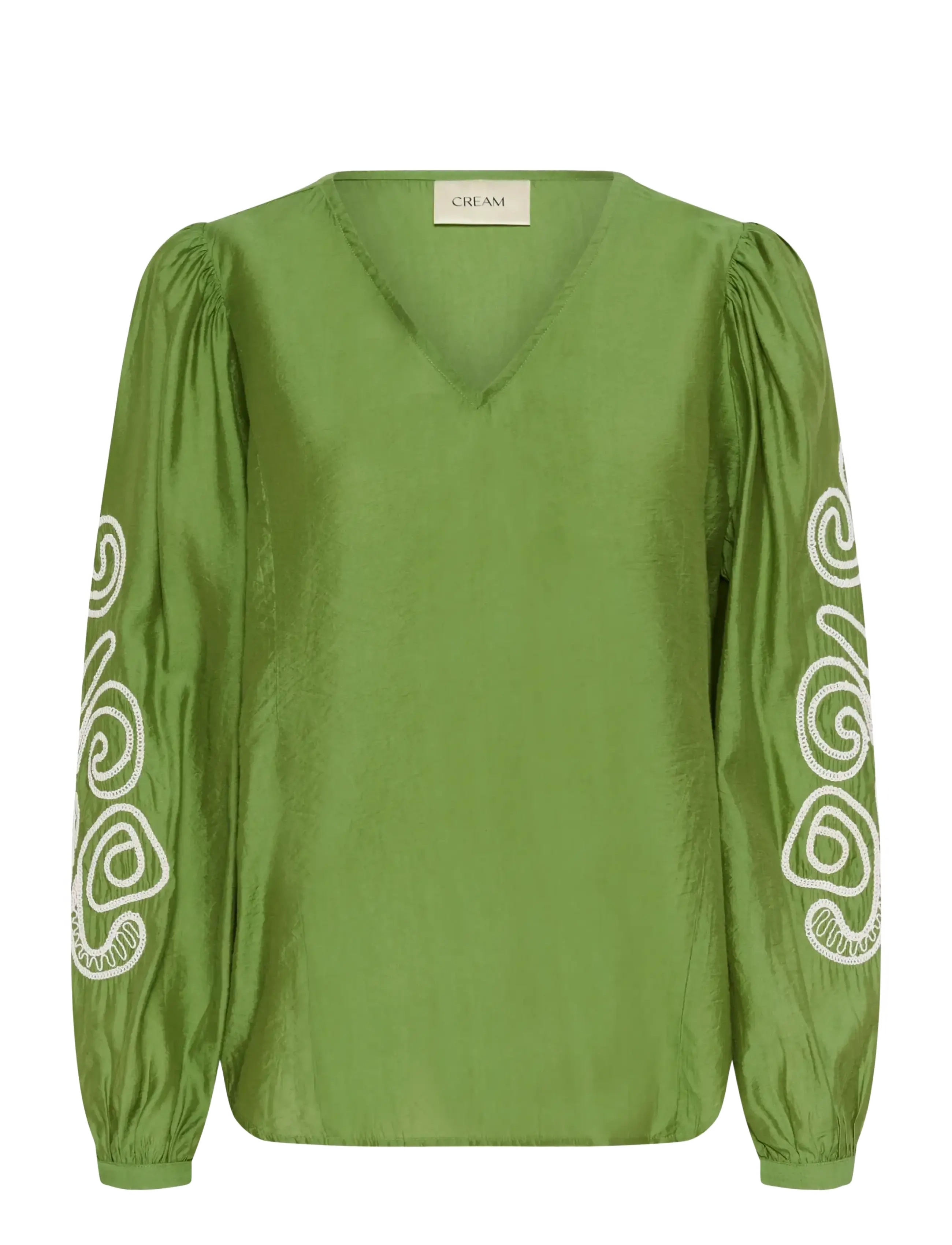 Cream CRDanielle Blouse - Blusen - JADE GREEN / green