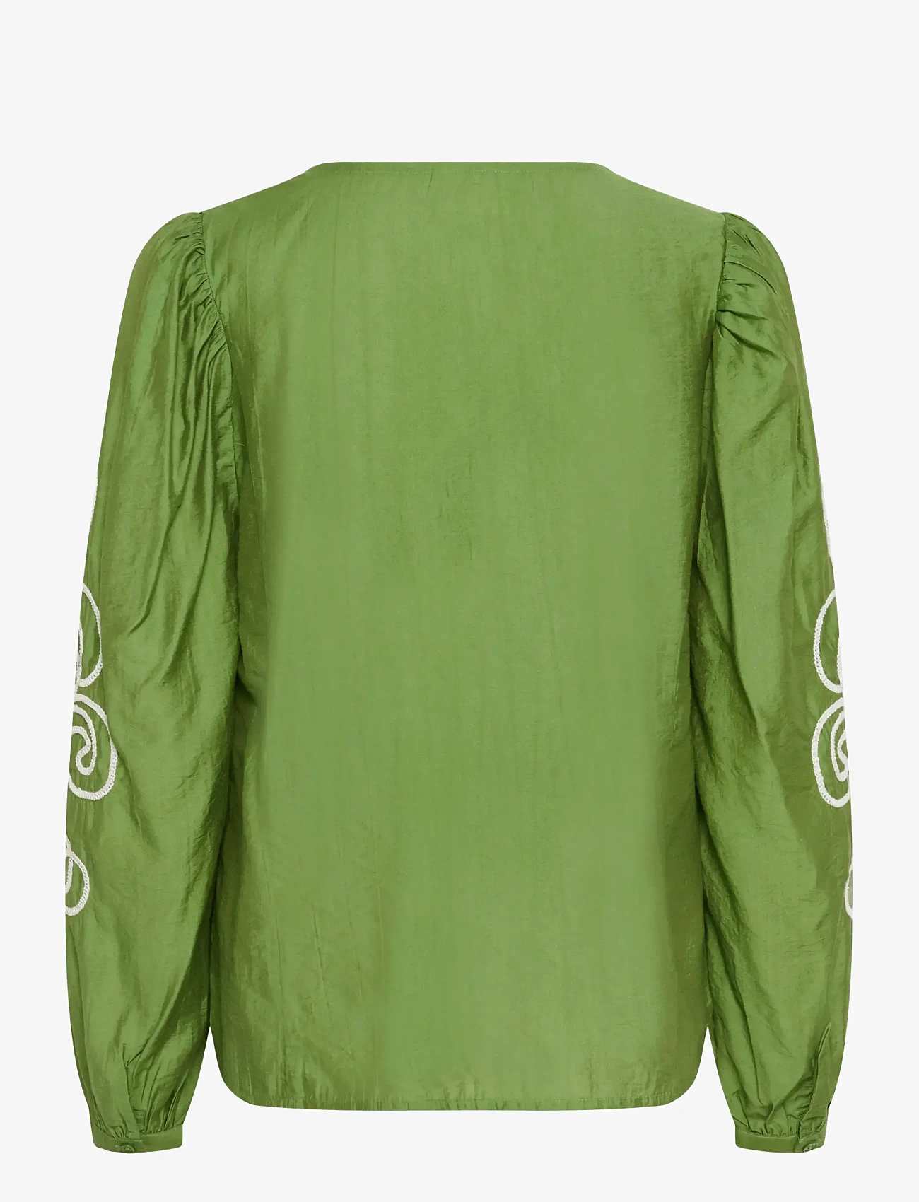 Cream - CRDanielle Blouse - jade green - 1