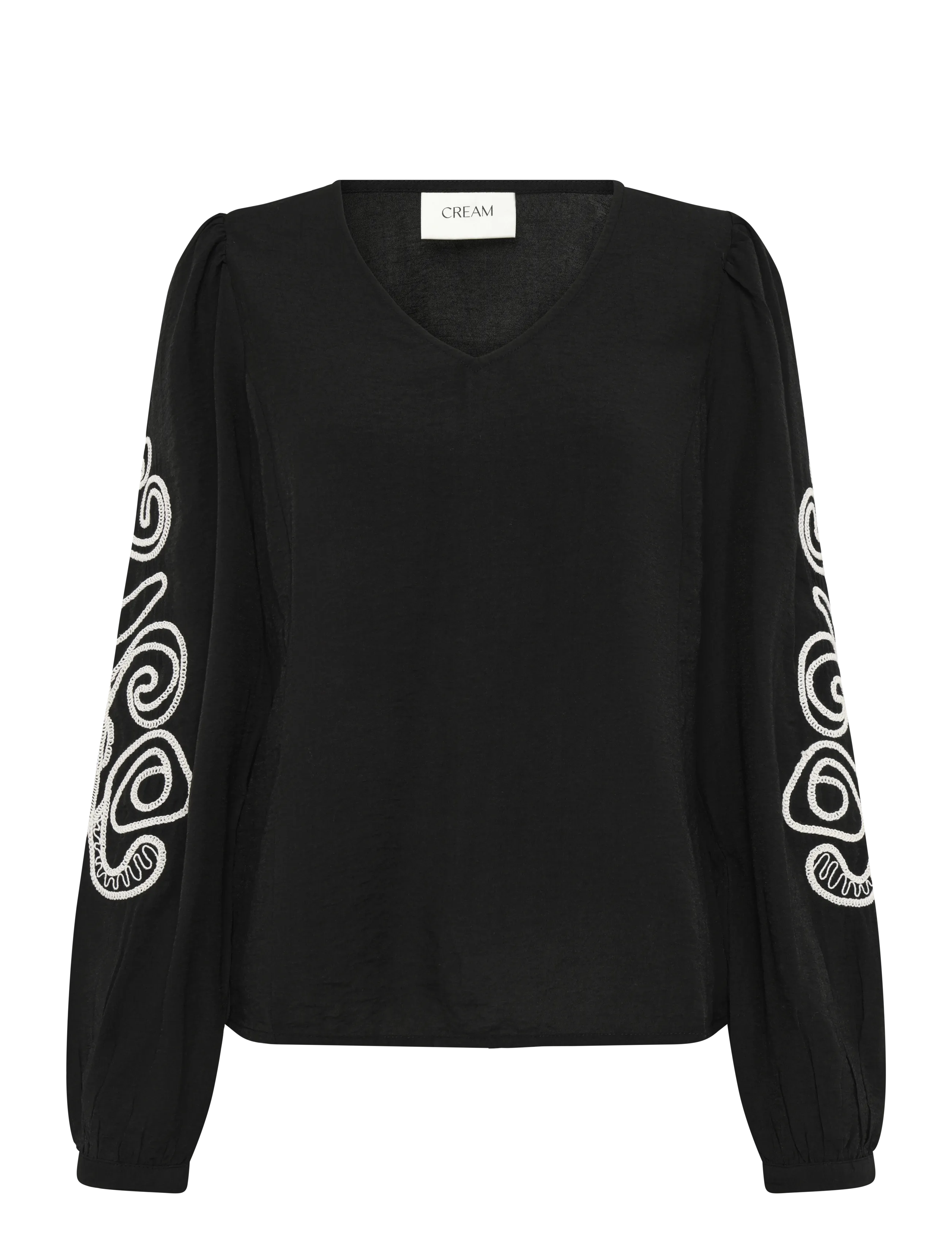 Cream Crdanielle Blouse, 46, Black, Bluser > Langærmede, Dame