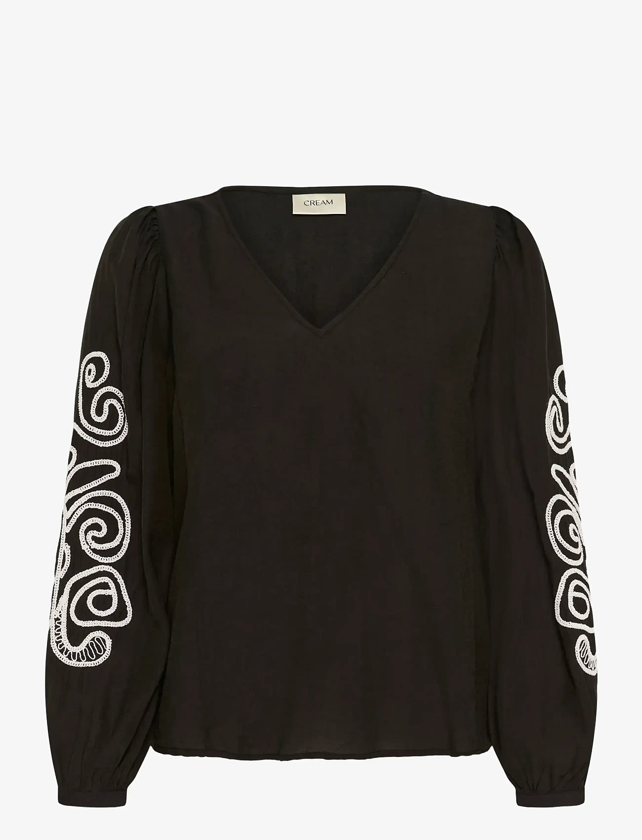 Cream - CRDanielle Blouse - pitch black - 0