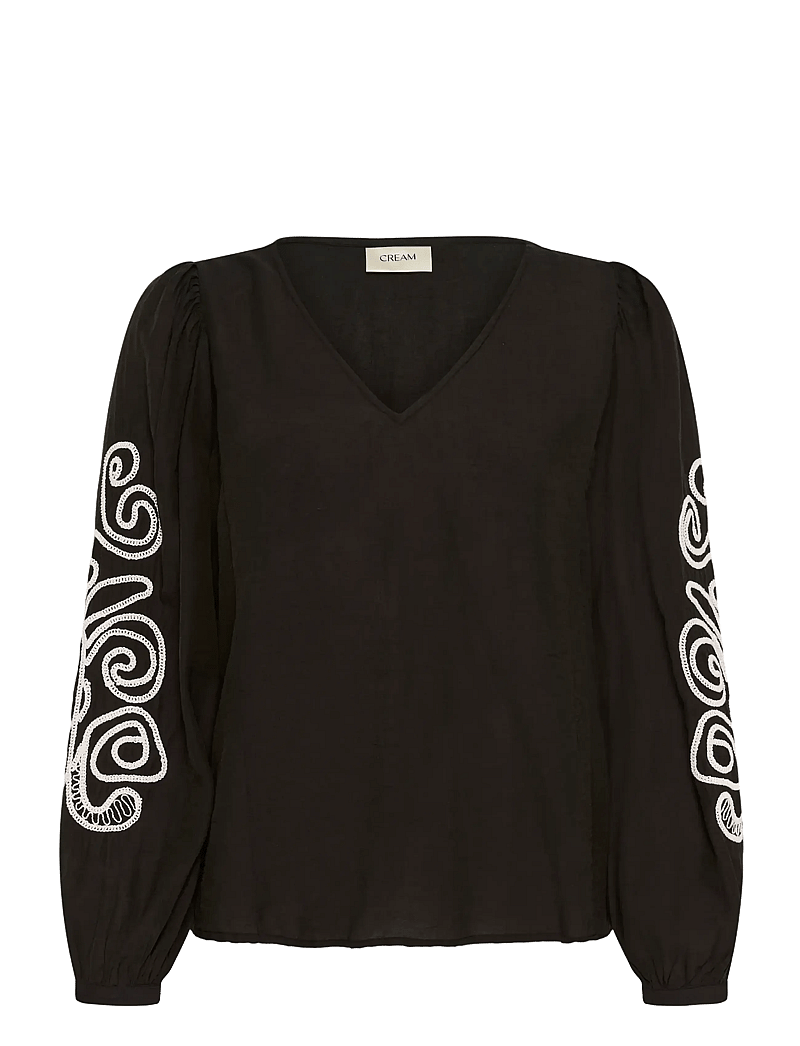 Cream - CRDanielle Blouse - pitch black - 0