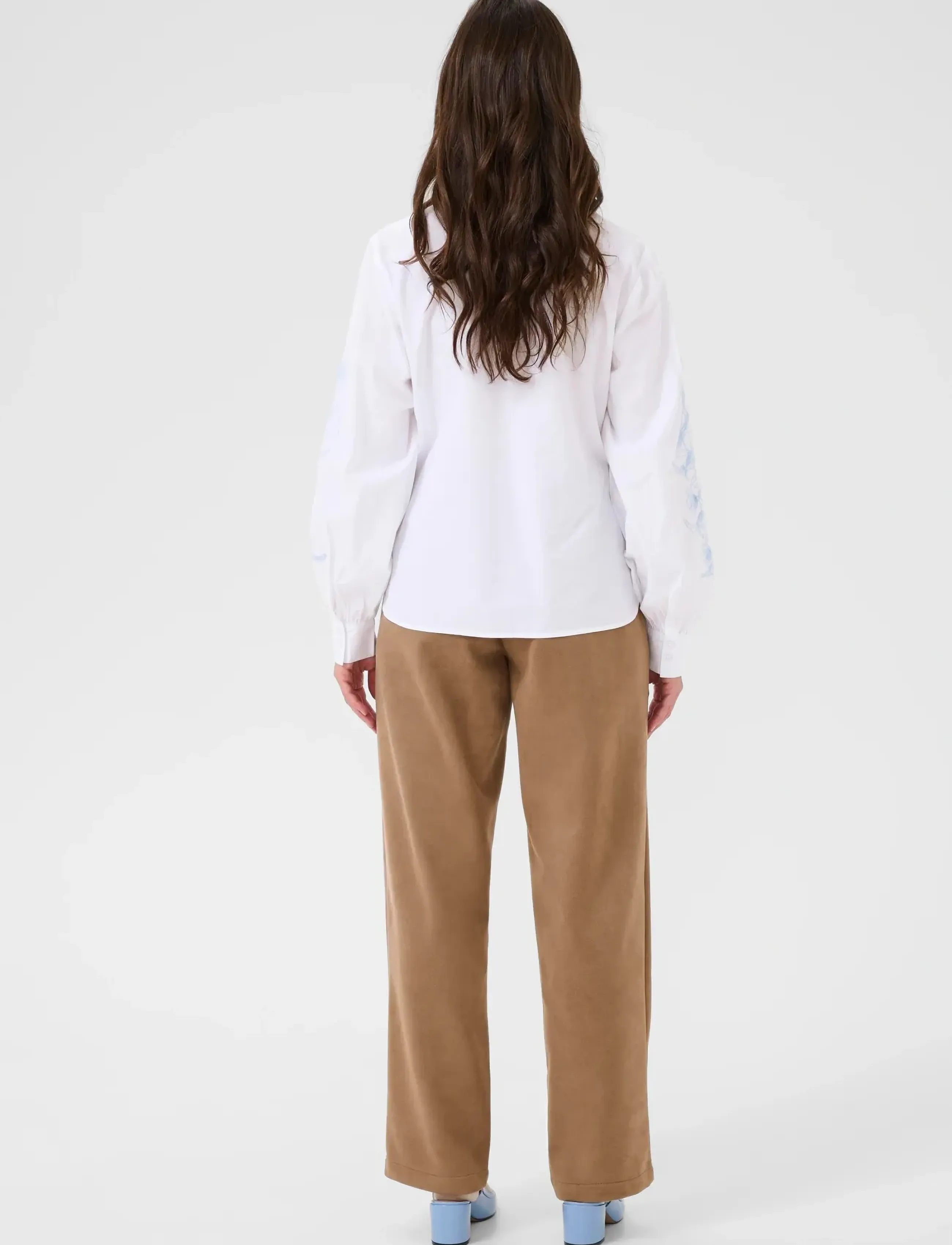 Cream - CRJolene Shirt - langärmlige hemden - snow white - 5