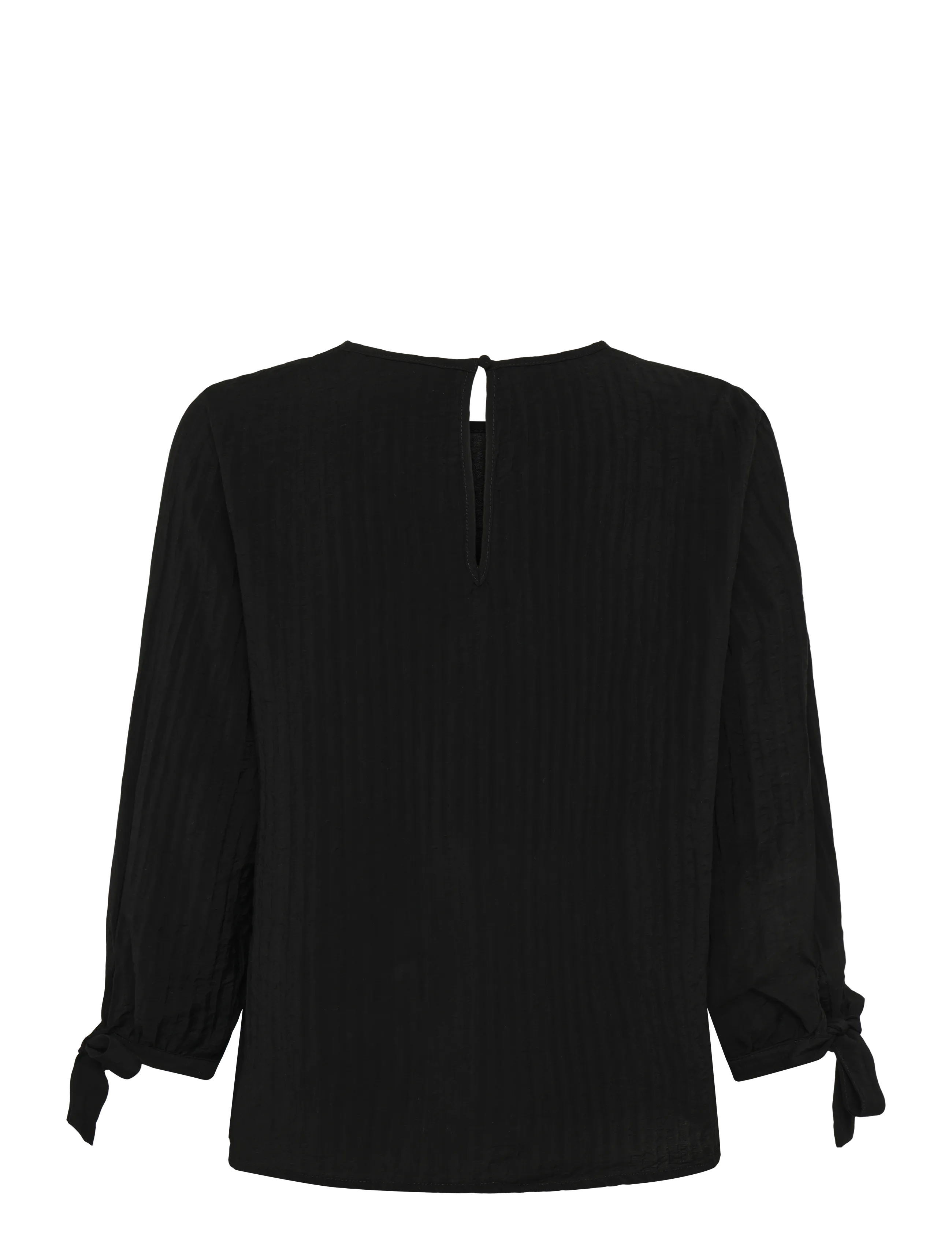 Cream - CRSophie Blouse - pikkade varrukatega pluusid - pitch black - 1