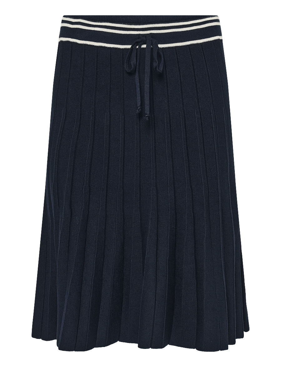 Cream - CRVillea Skirt - kootud seelikud - navy blazer - 0