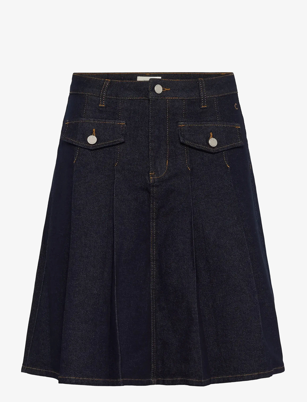 Cream - CRRin Denim Skirt - jeansröcke - kalispell rinse blue denim - 1