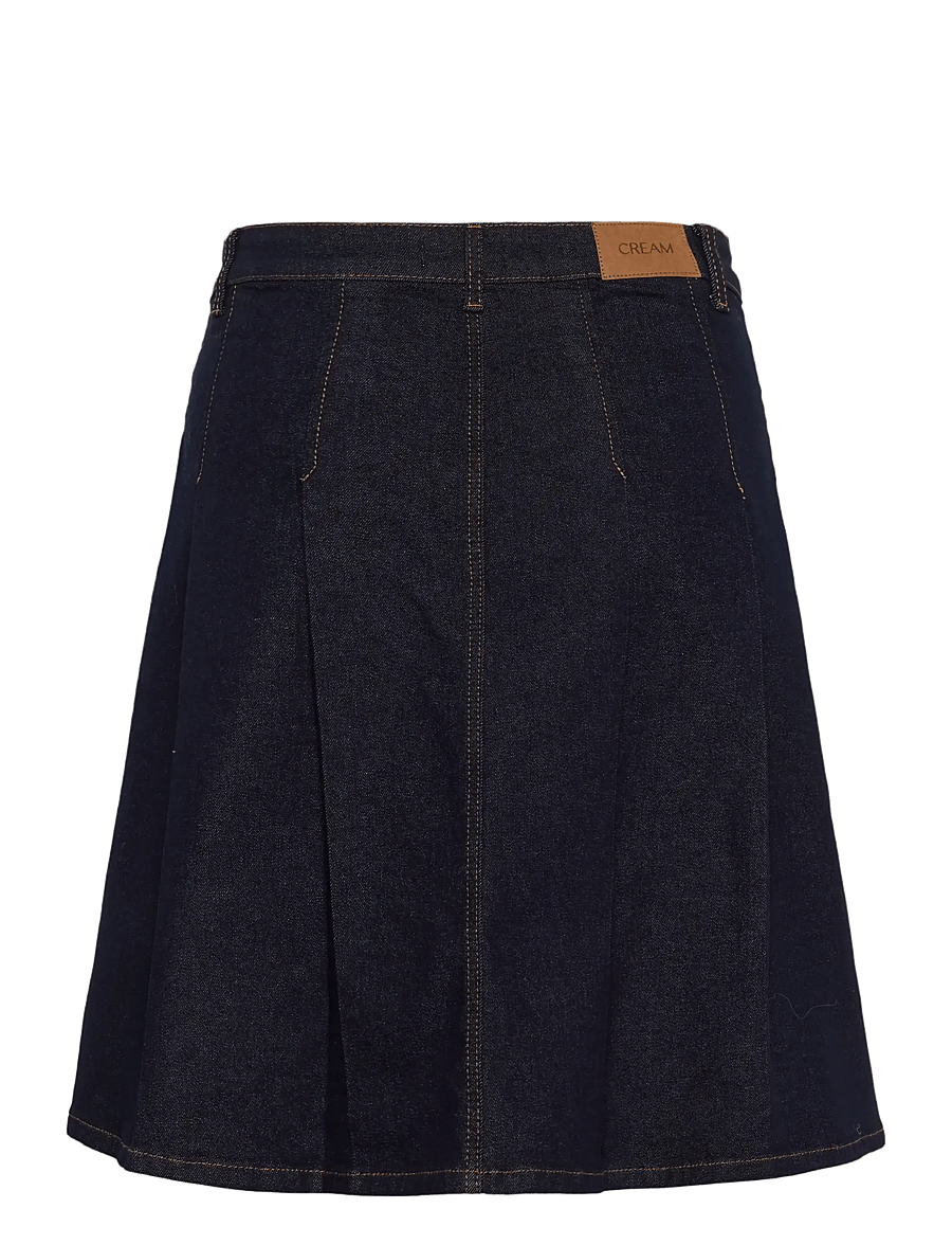 Cream - CRRin Denim Skirt - teksaseelikud - kalispell rinse blue denim - 2