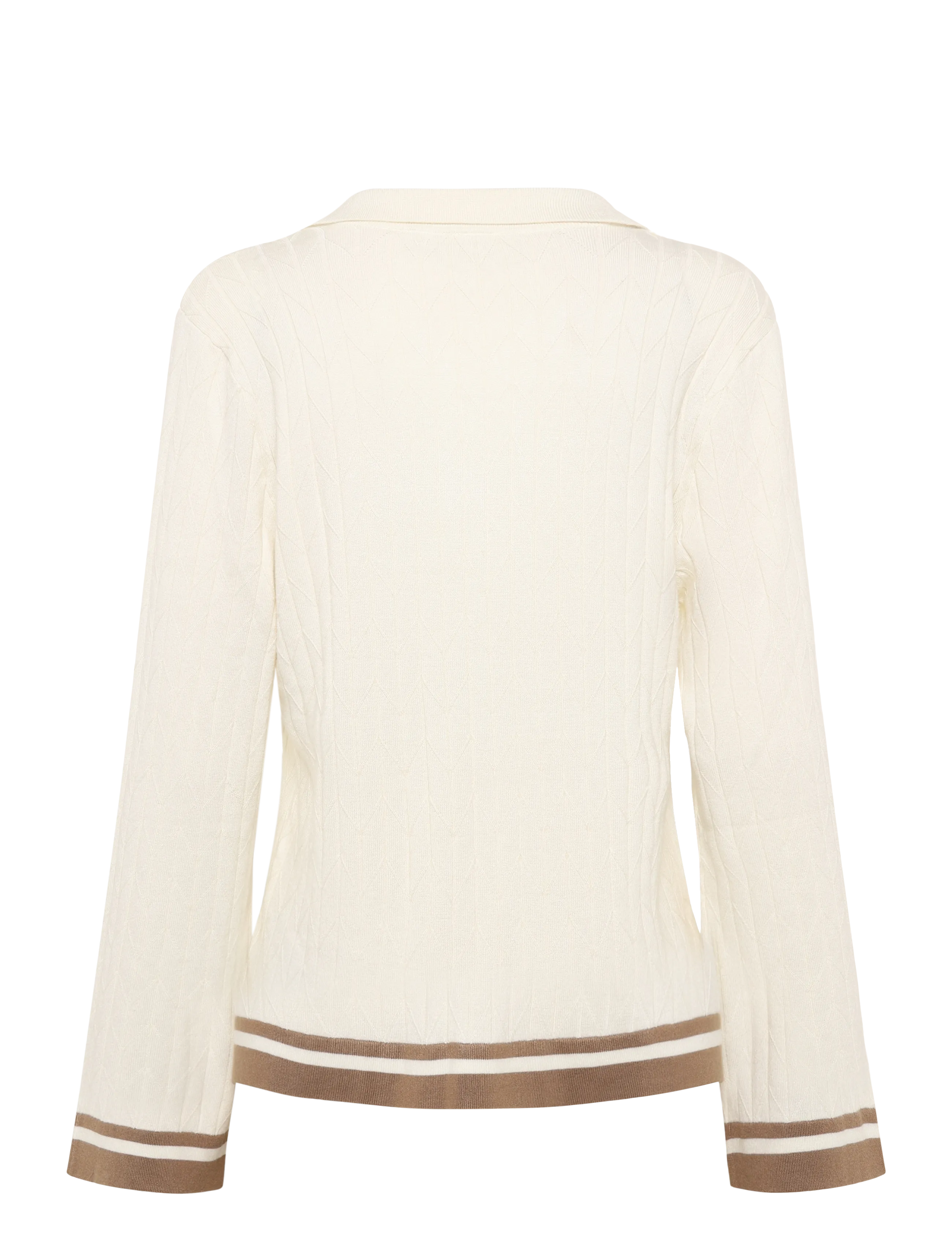 Cream - CRVillea Polo - polo shirts - whisper white - 1