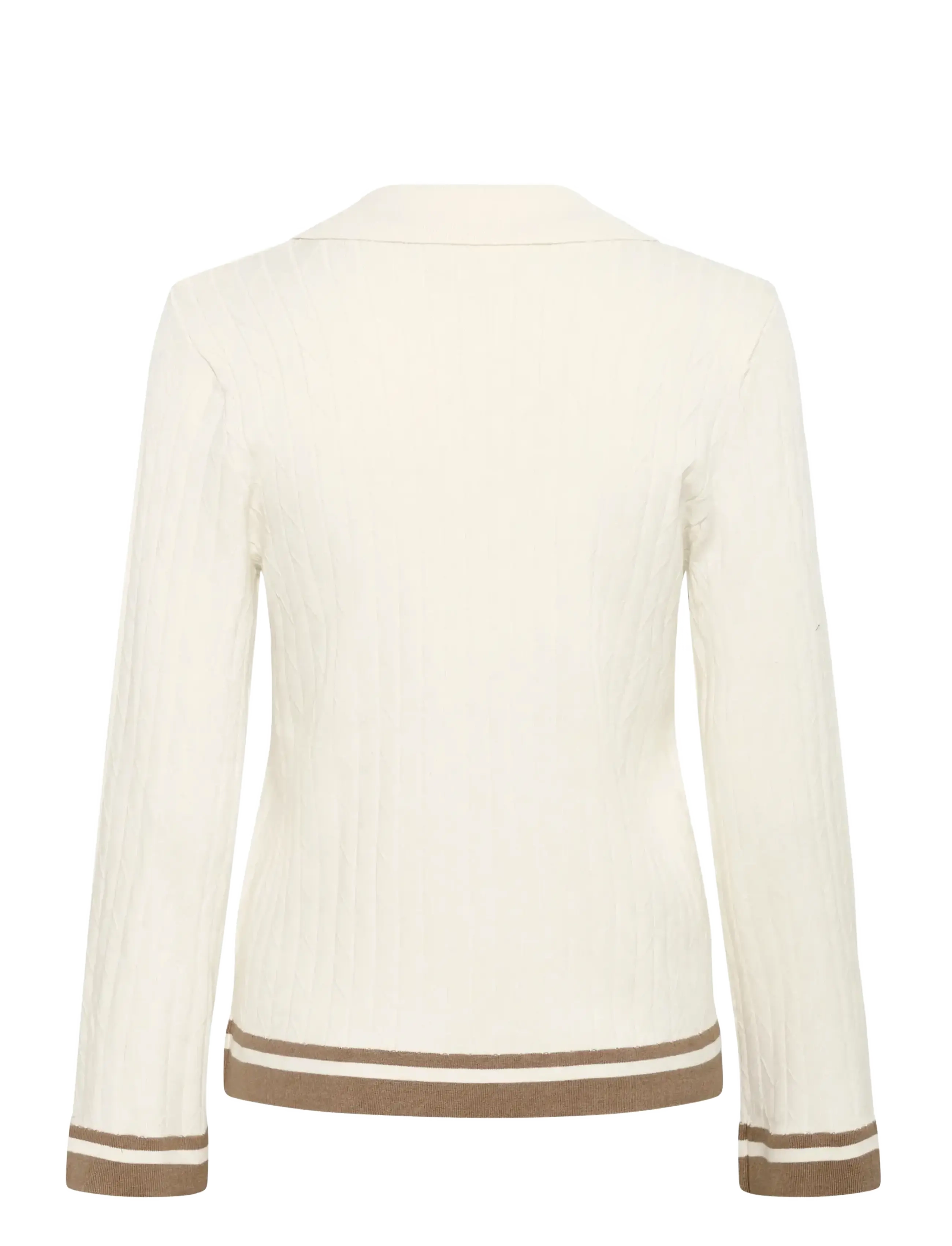 Cream - CRVillea Polo - tröjor - whisper white - 1