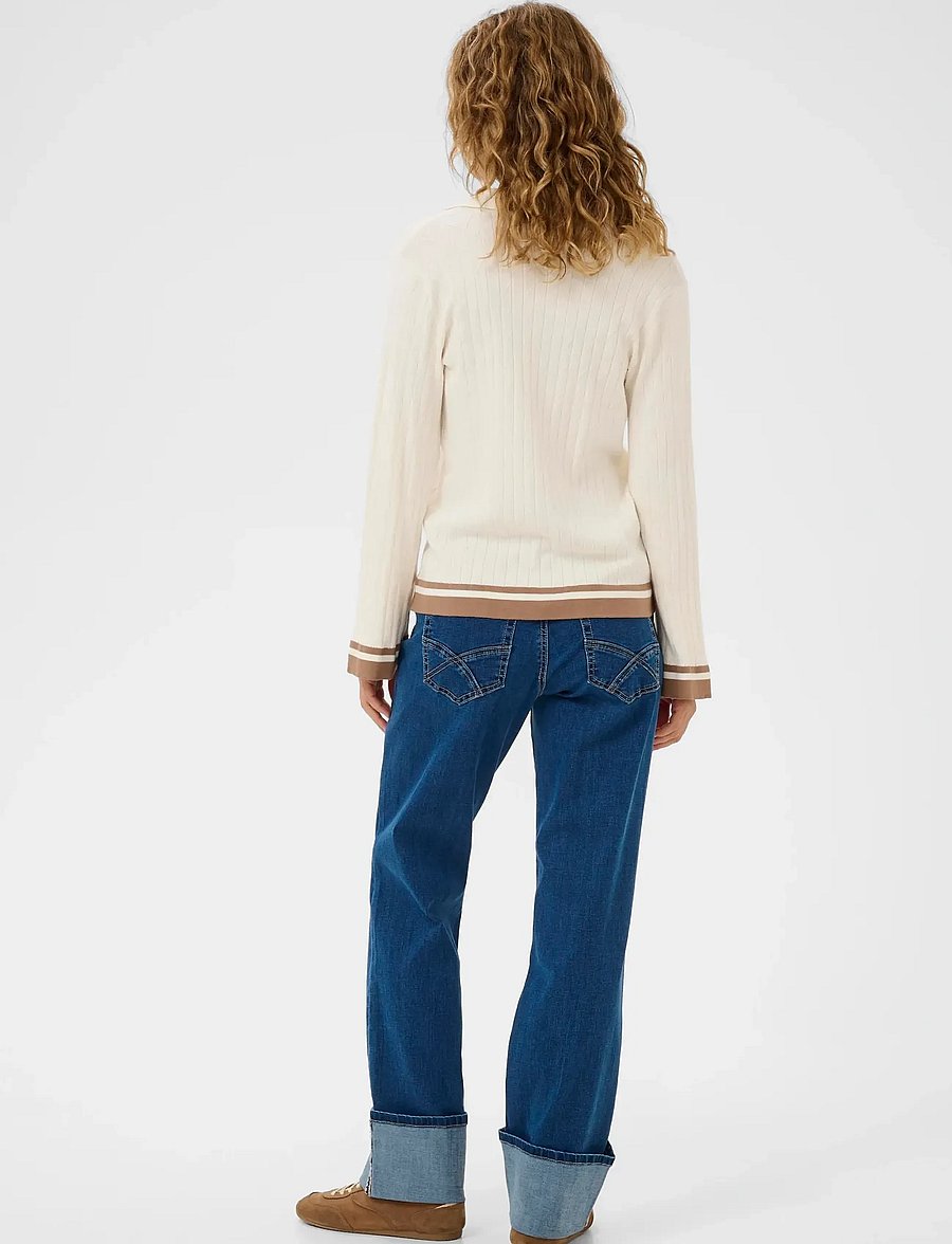 Cream - CRVillea Polo - pullover - whisper white - 4
