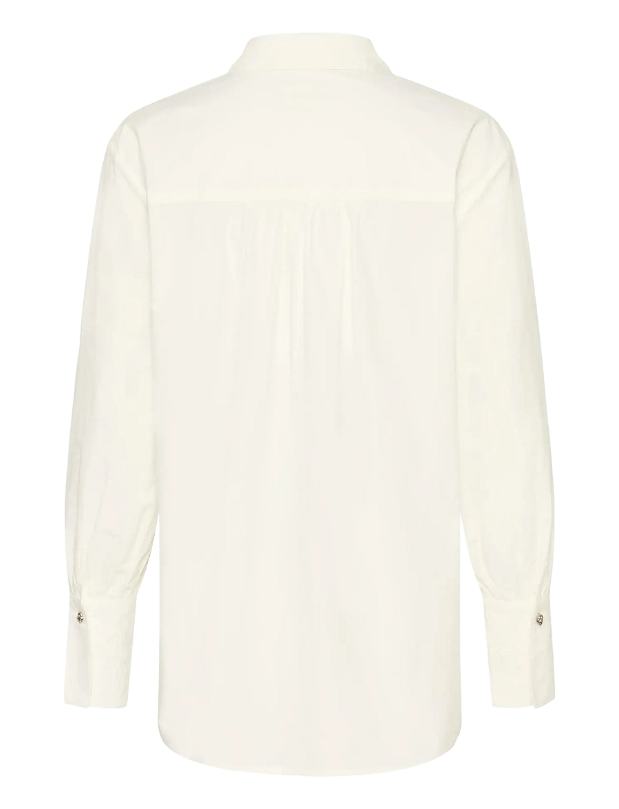 Cream - CRAlison Shirt - pikkade varrukatega särgid - snow white - 1