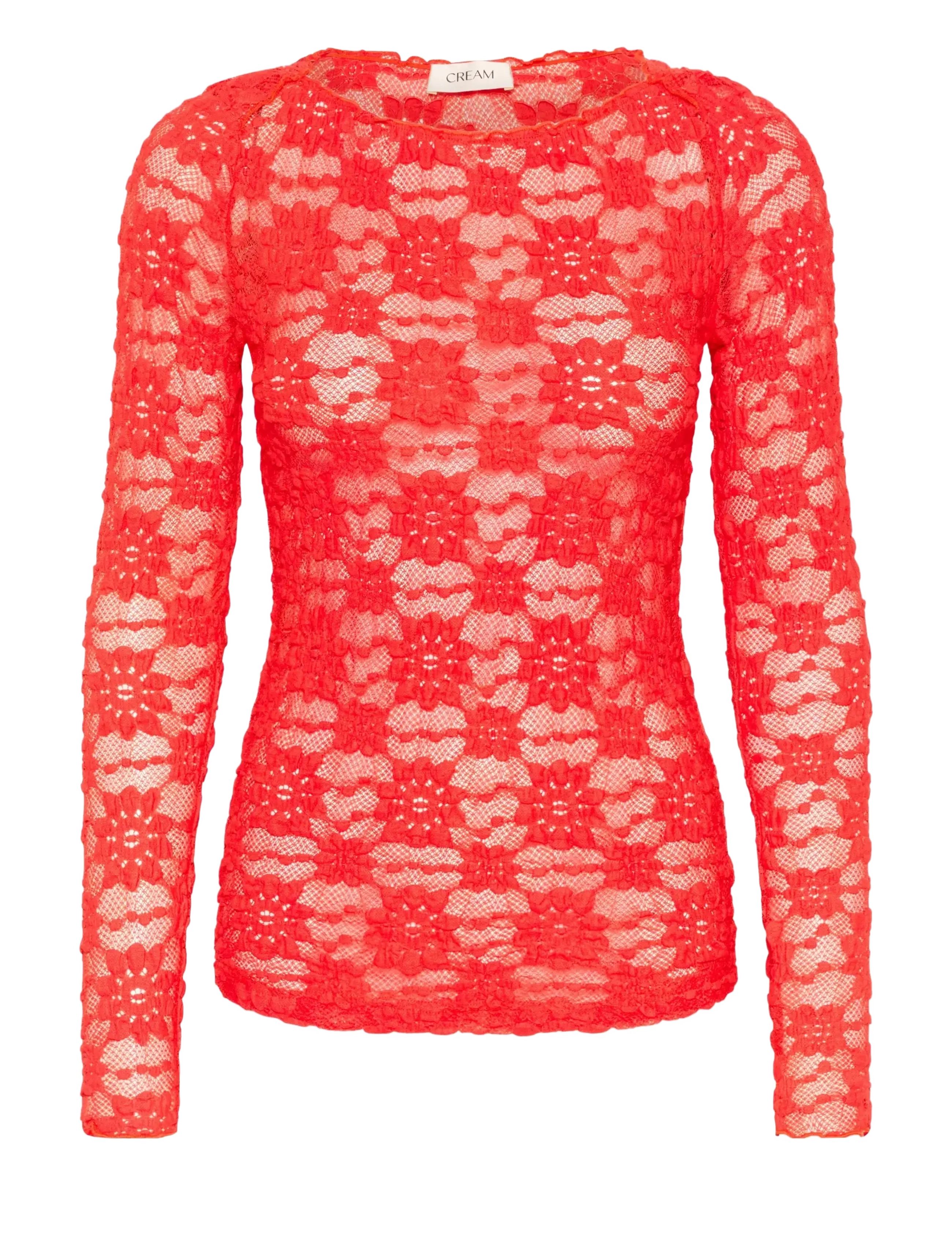 Cream CRMaddie Blouse - Blusen - PAPRIKA / red