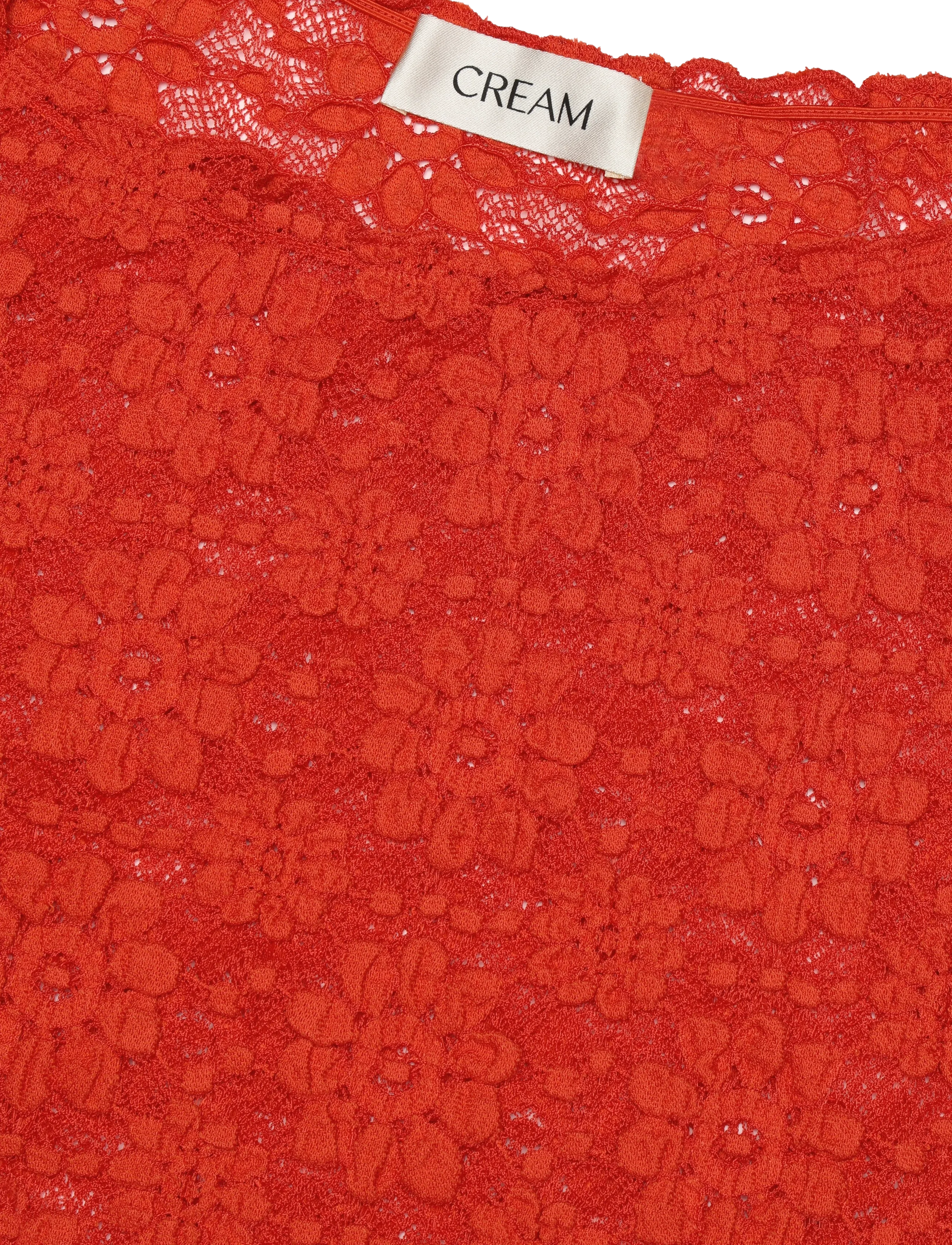 Cream - CRMaddie Blouse - langärmelige blusen - paprika - 2