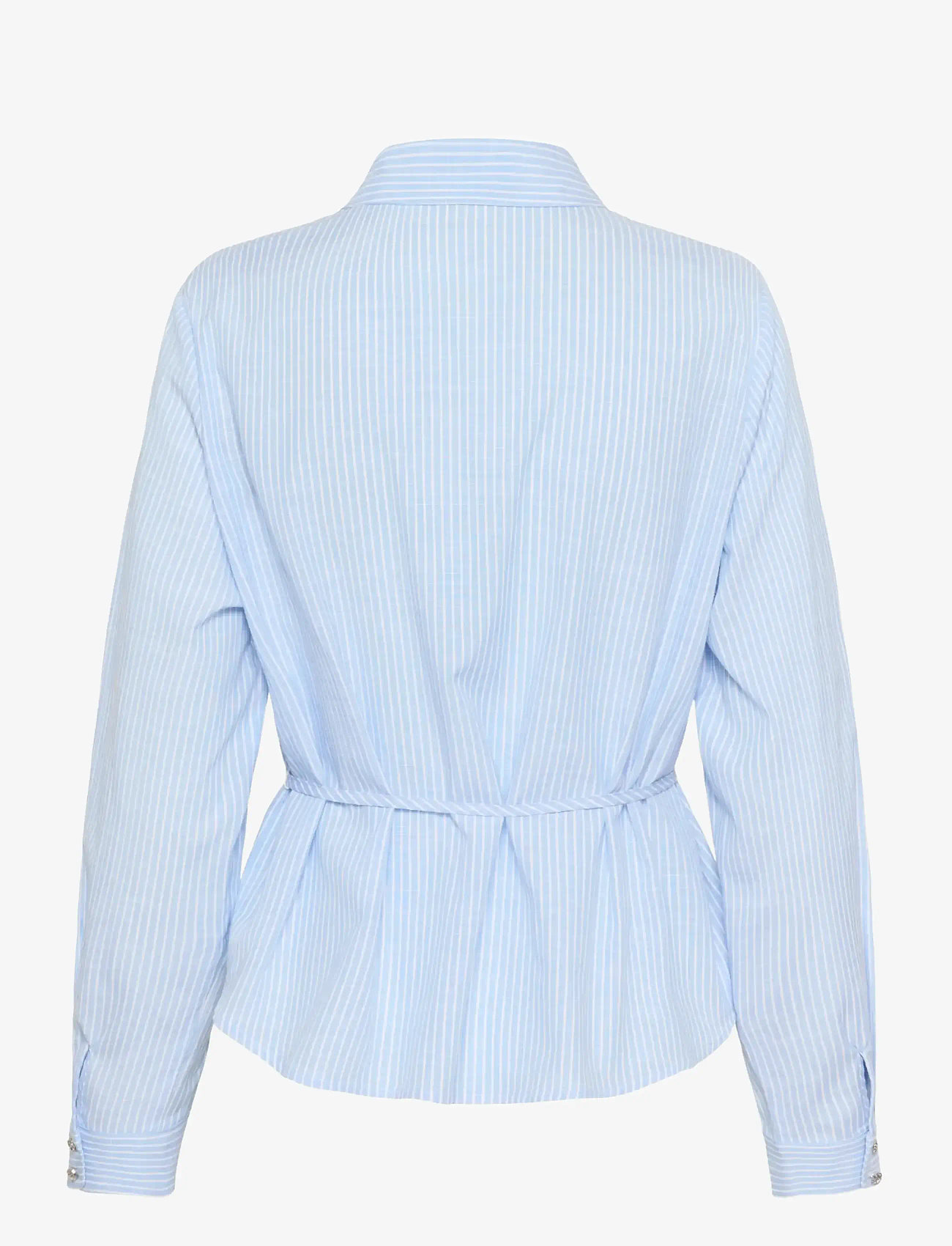 Cream - CRCherissa Shirt - langærmede skjorter - blue stripe - 2