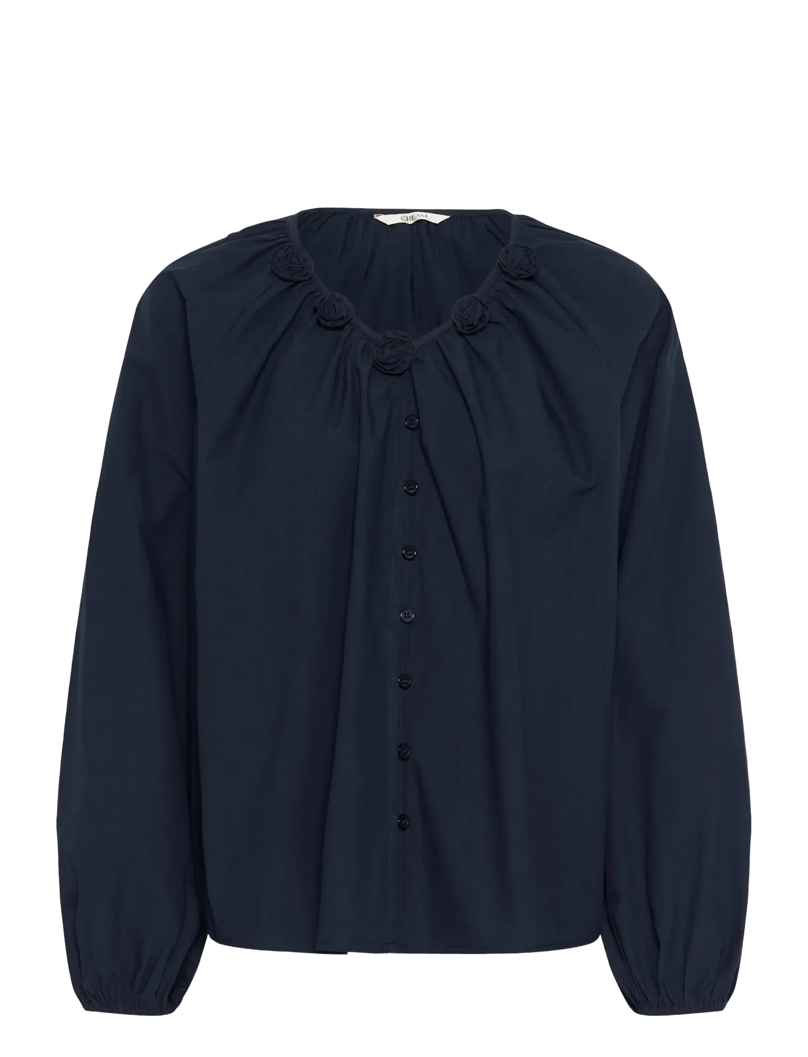 CREAM Crisabelle Bluse Navy - 38 - Damen