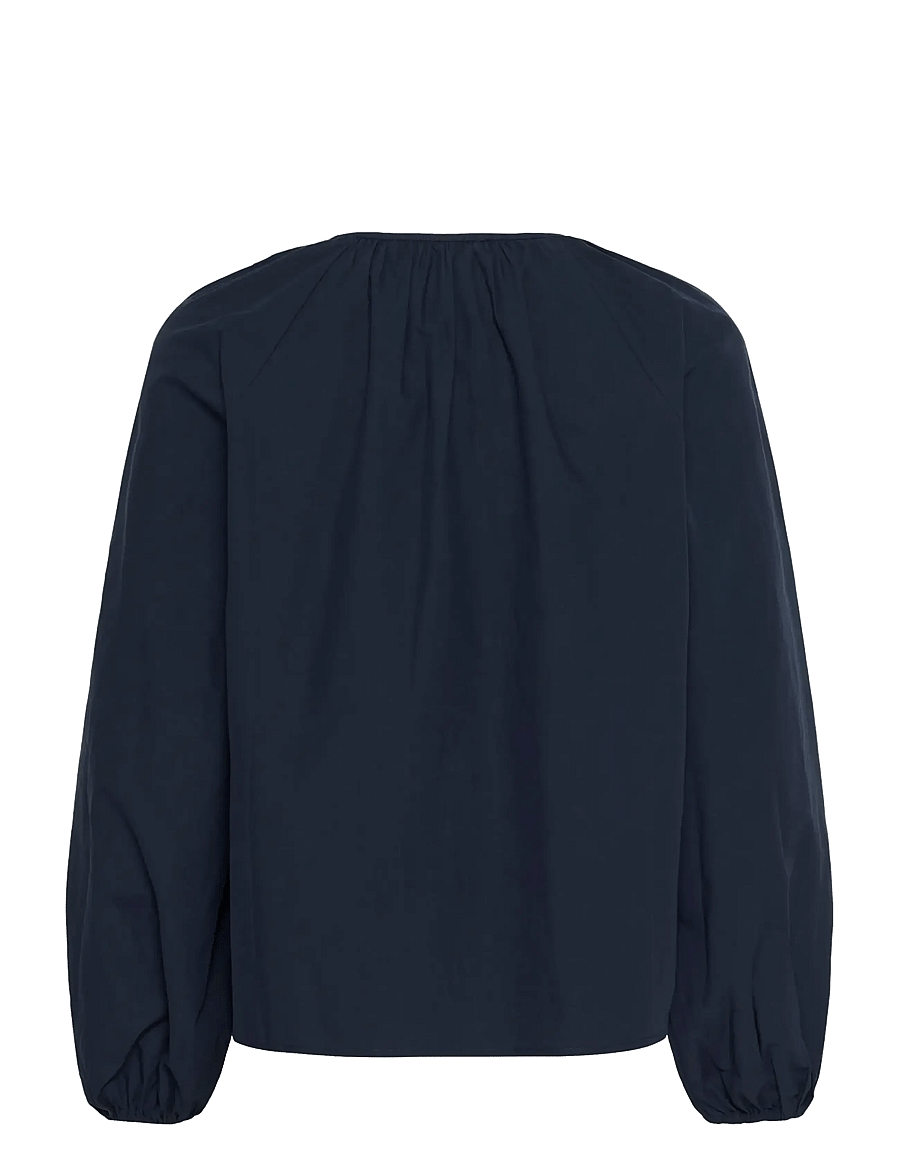 Cream - CRIsabelle Blouse - bluzki z długimi rękawami - navy blazer - 2