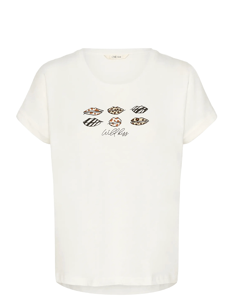 Cream - CRLumilla T-Shirt - t-shirts - animal lips - 0