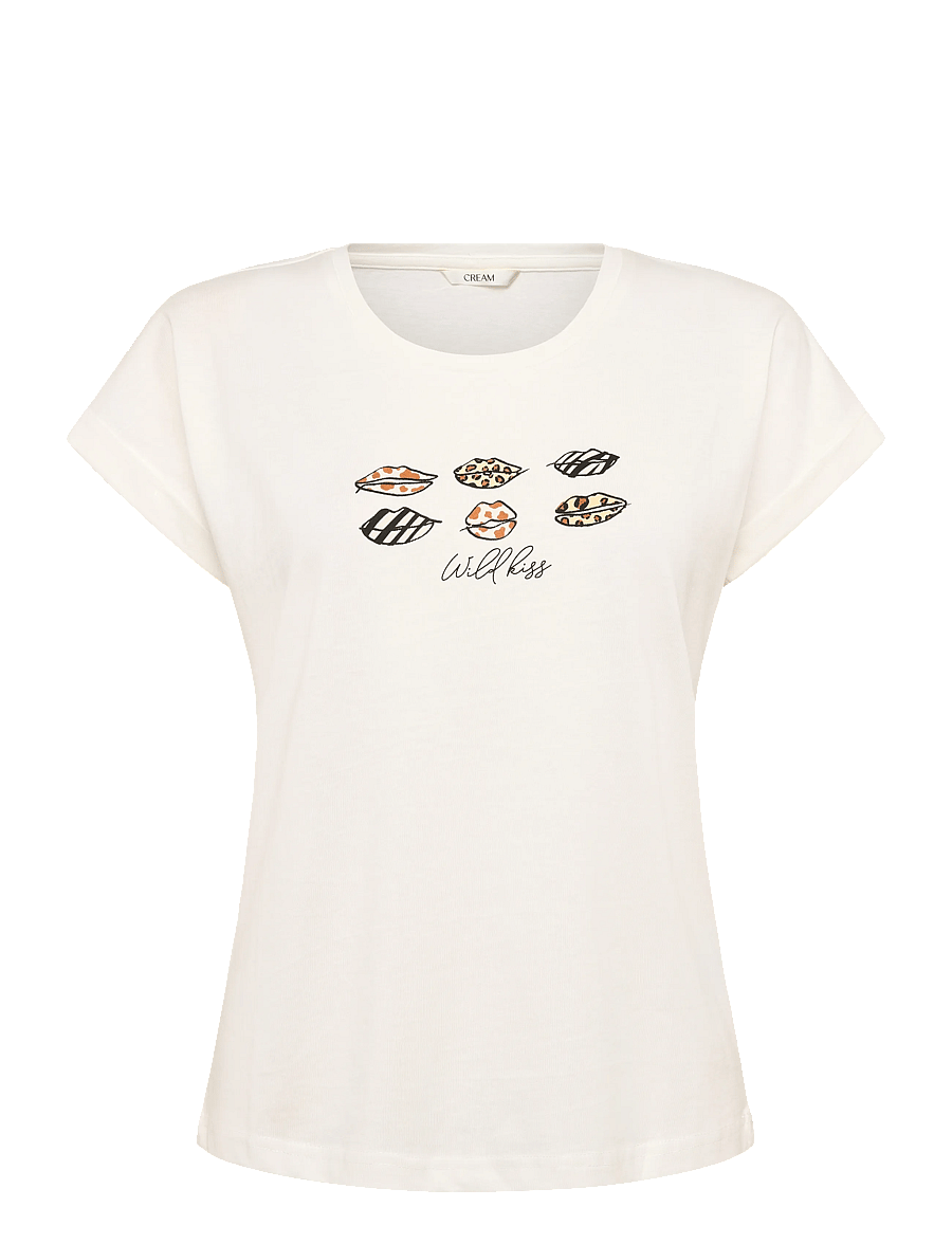 Cream - CRLumilla T-Shirt - t-särgid - animal lips - 0