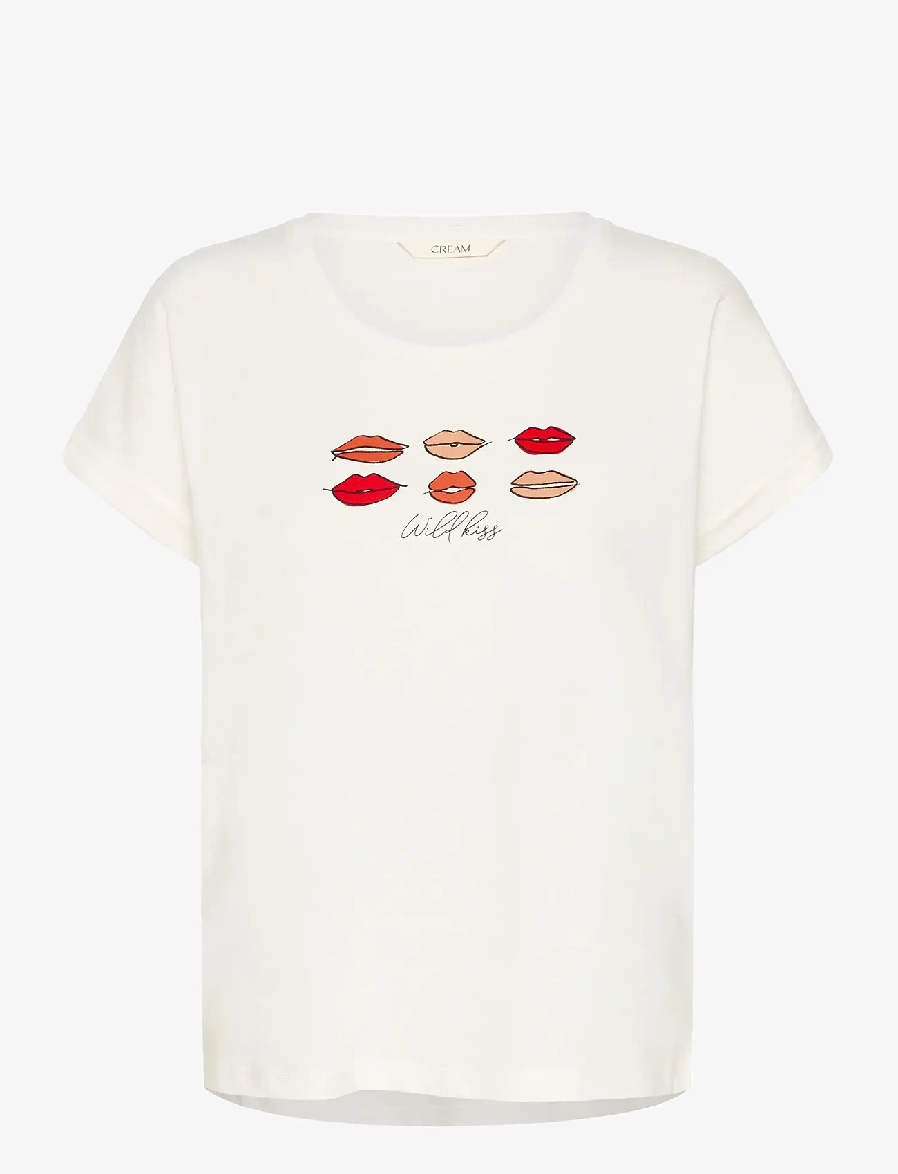 Cream - CRLumilla T-Shirt - red lips - 0