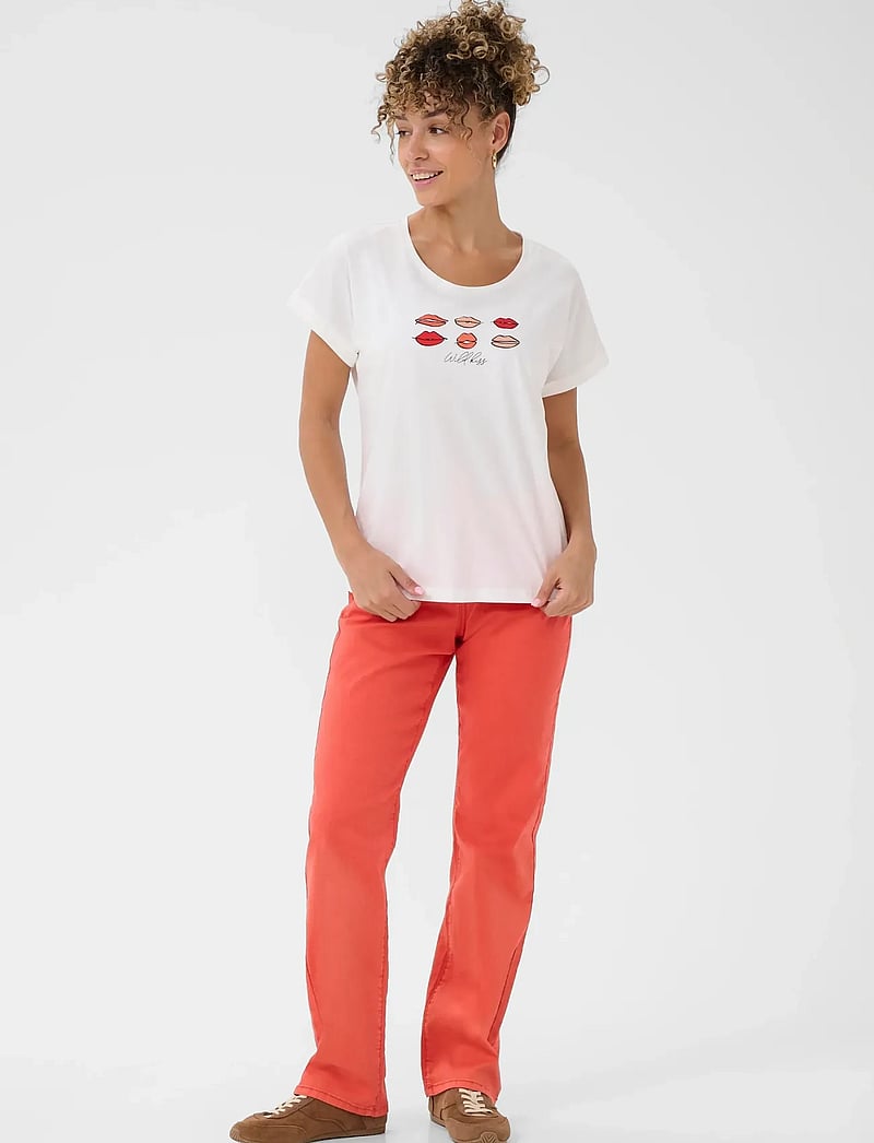 Cream - CRLumilla T-Shirt - red lips - 3