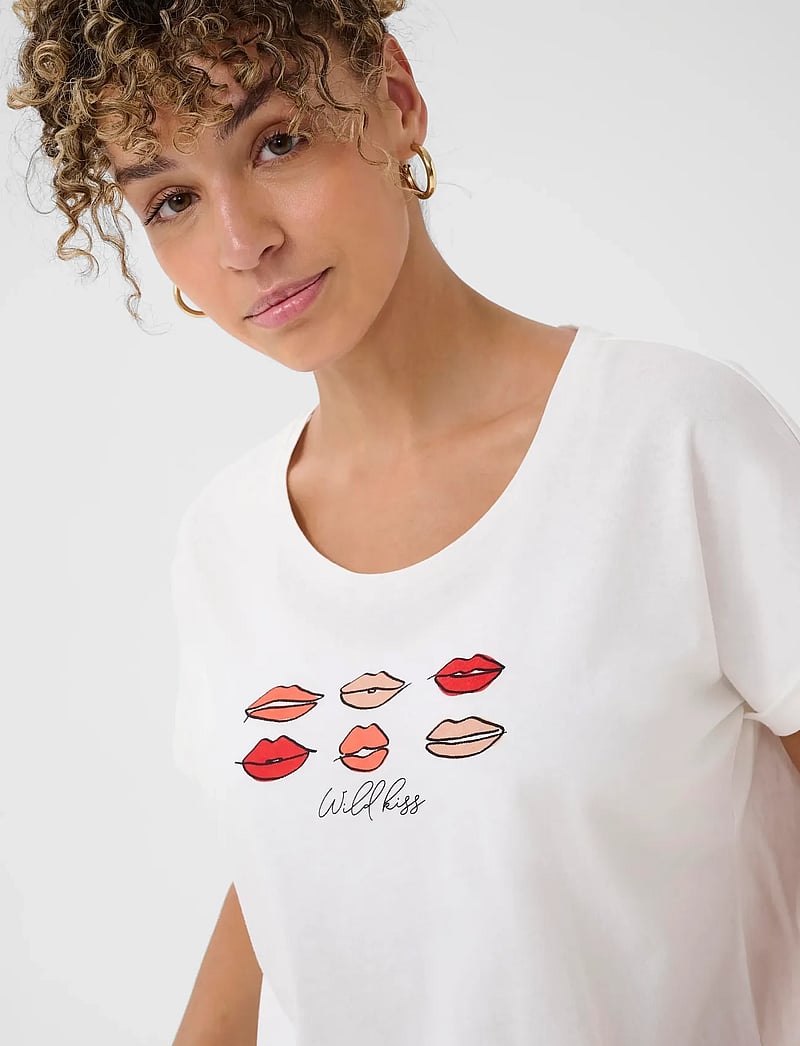 Cream - CRLumilla T-Shirt - red lips - 5