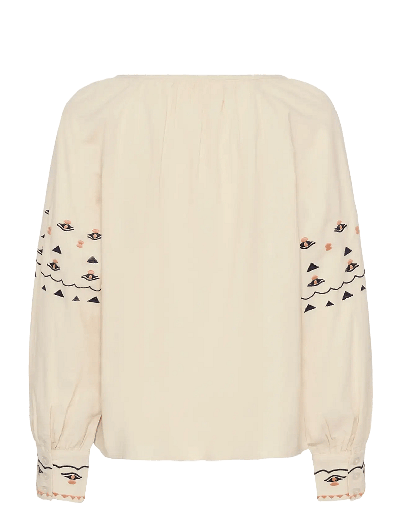 Cream - CRAgate Blouse - langærmede skjorter - oatmeal - 2