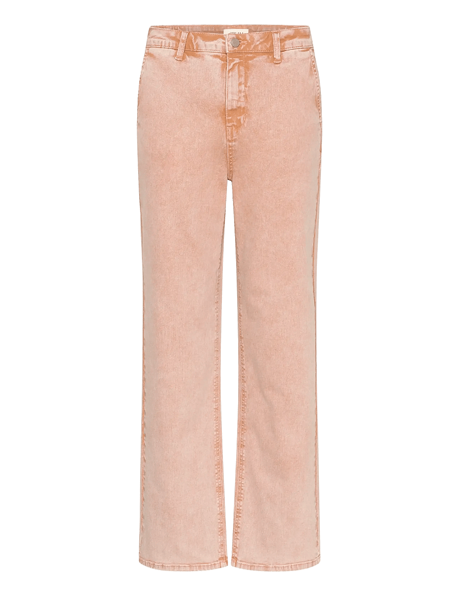 Cream - CRVisti Straight Washed Twill - straight jeans - washed cafe creme - 1
