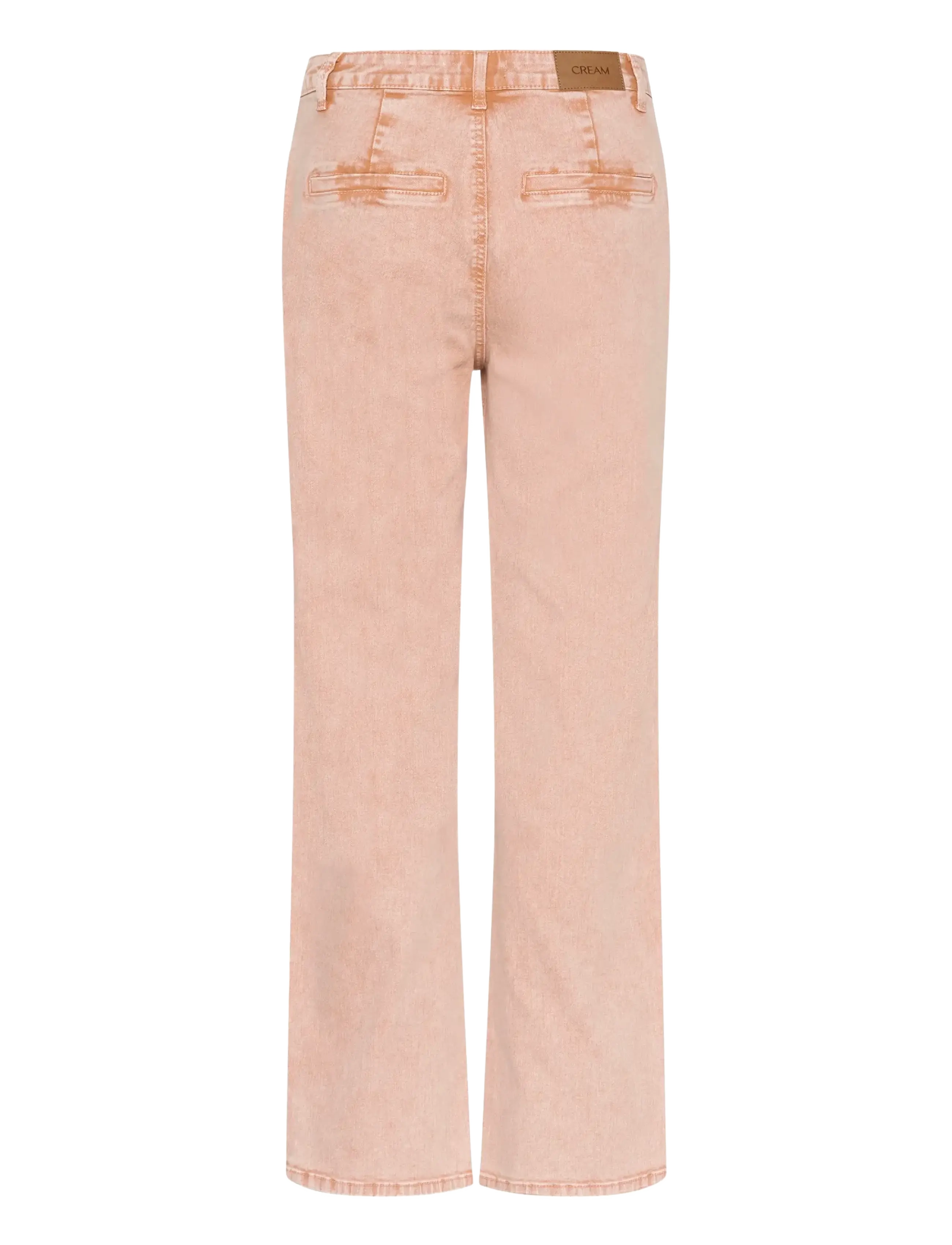 Cream - CRVisti Straight Washed Twill - beinar gallabuxur - washed cafe creme - 2