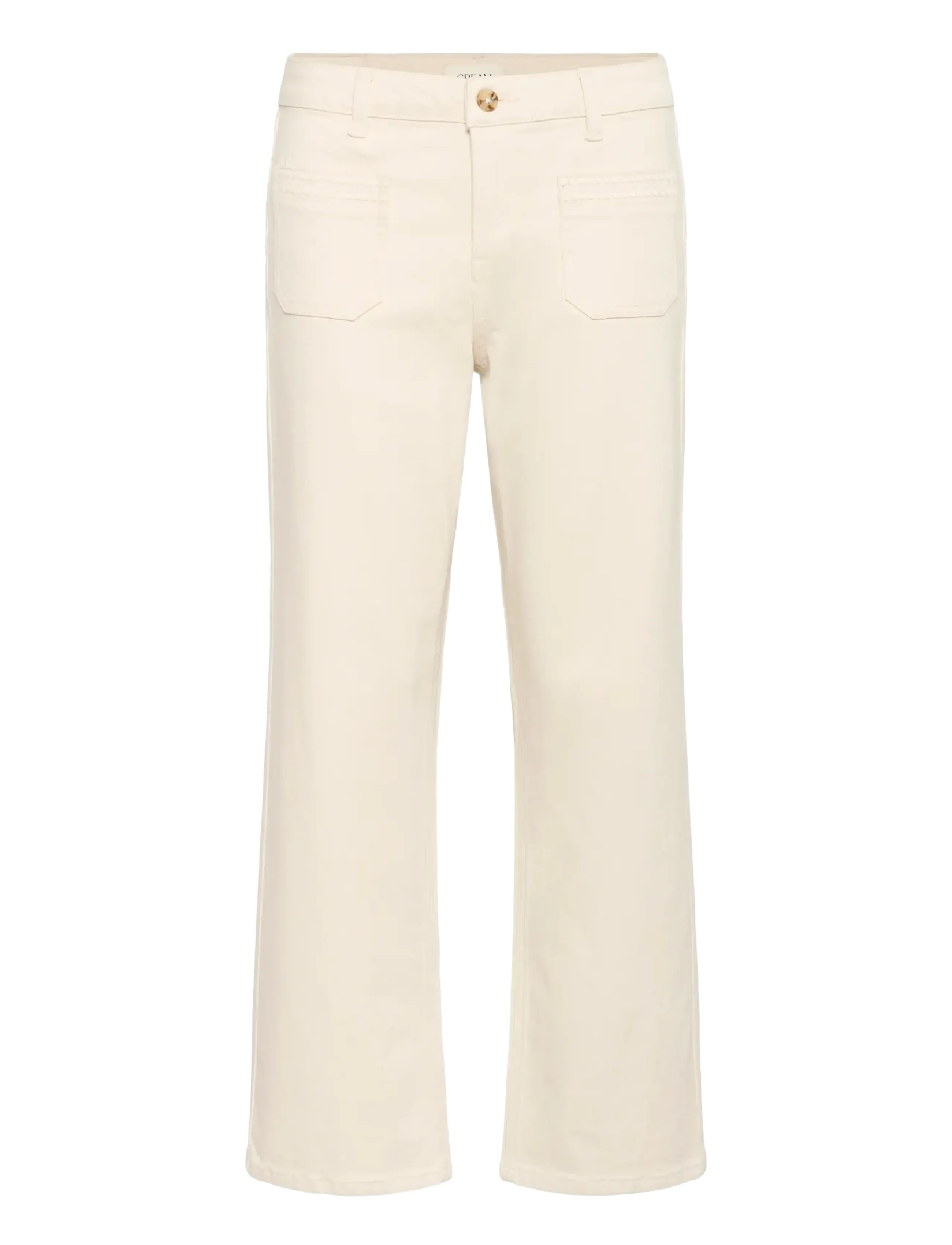 Cream CRNatalia 7/8 Straight Twill - Coco - Jeans - NATURAL SAND / cream