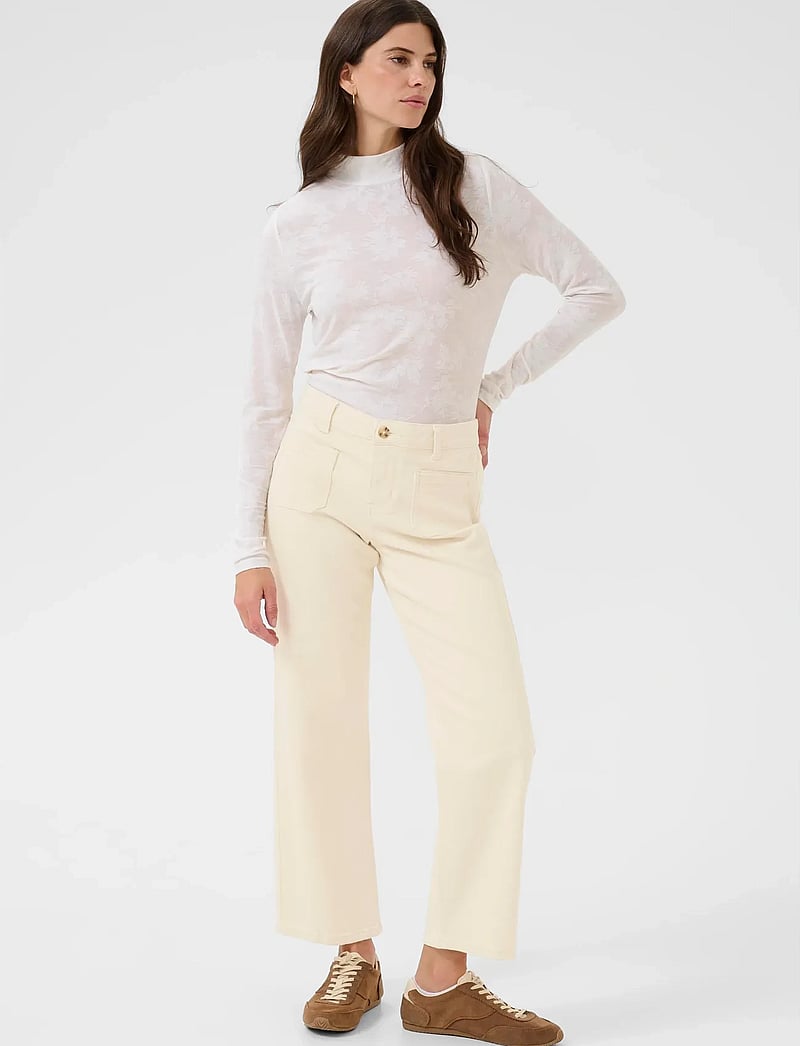 Cream - CRNatalia 7/8 Straight Twill - Coco - straight jeans - natural sand - 3