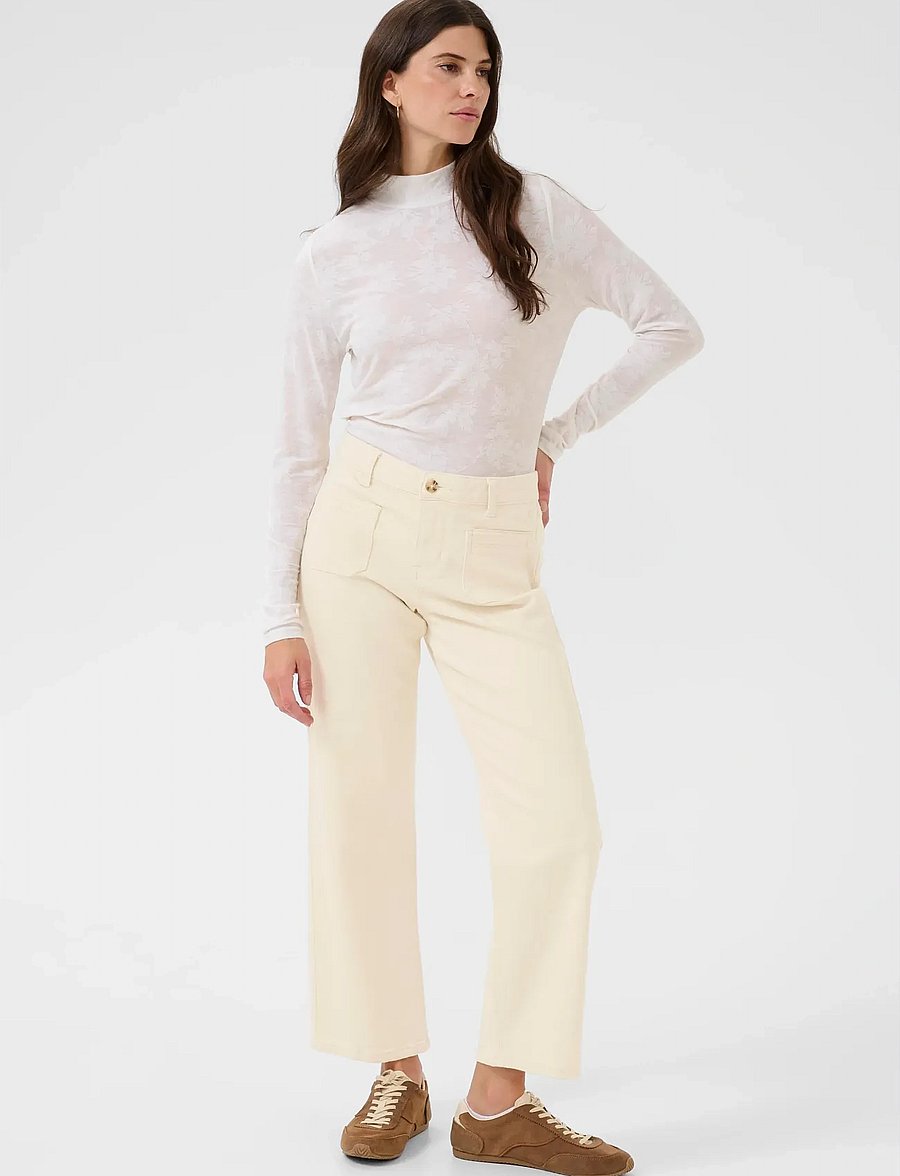 Cream - CRNatalia 7/8 Straight Twill - Coco - gerade jeans - natural sand - 3