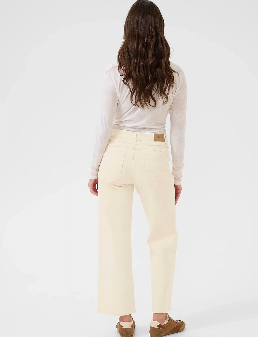 Cream - CRNatalia 7/8 Straight Twill - Coco - gerade jeans - natural sand - 4