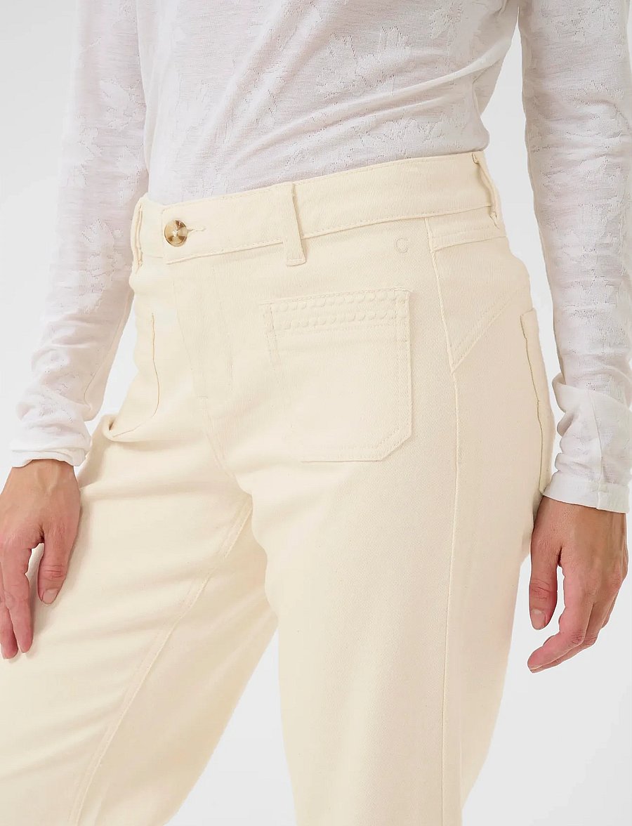 Cream - CRNatalia 7/8 Straight Twill - Coco - gerade jeans - natural sand - 5