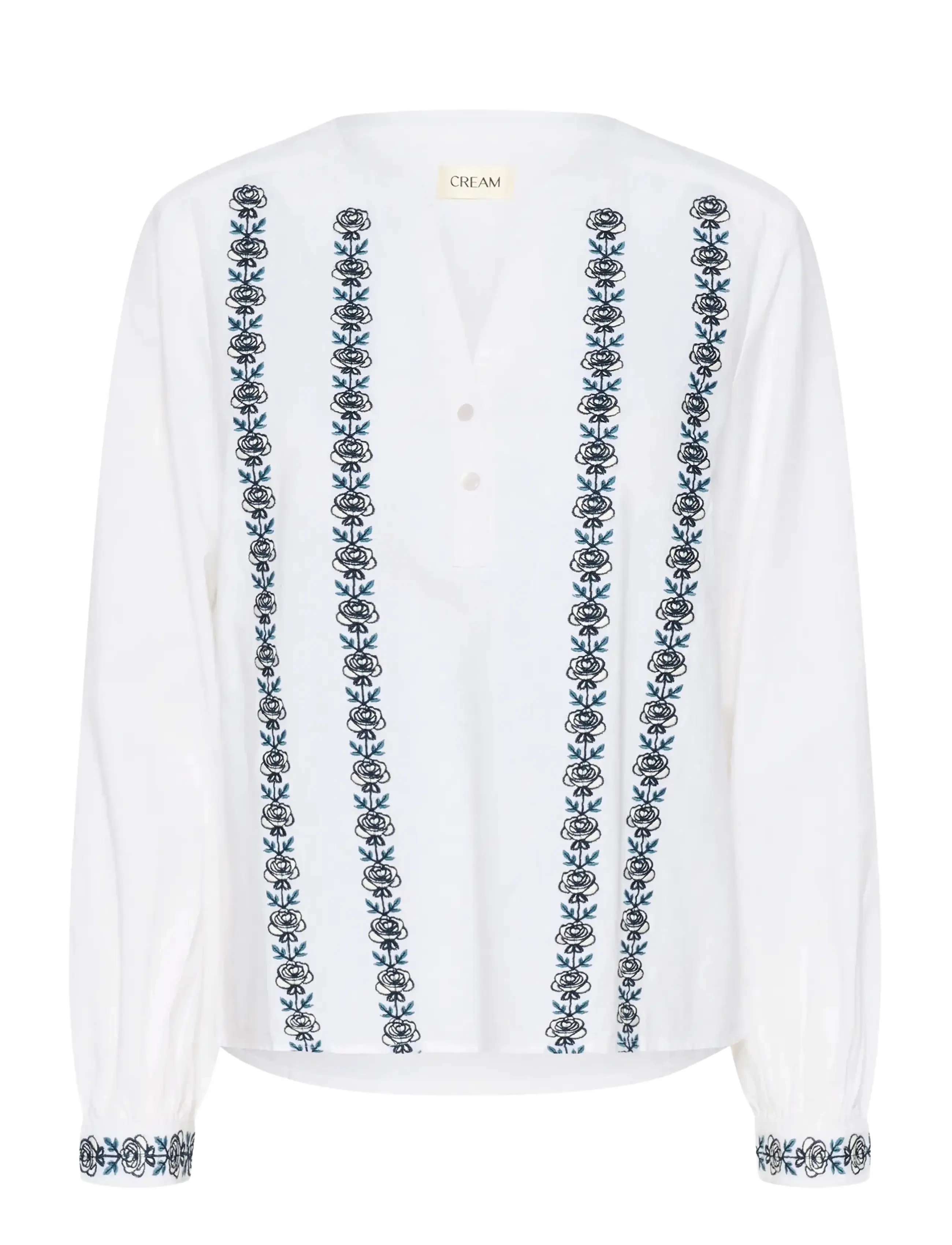 Cream CRTiana Blouse - Cream - SNOW WHITE / white