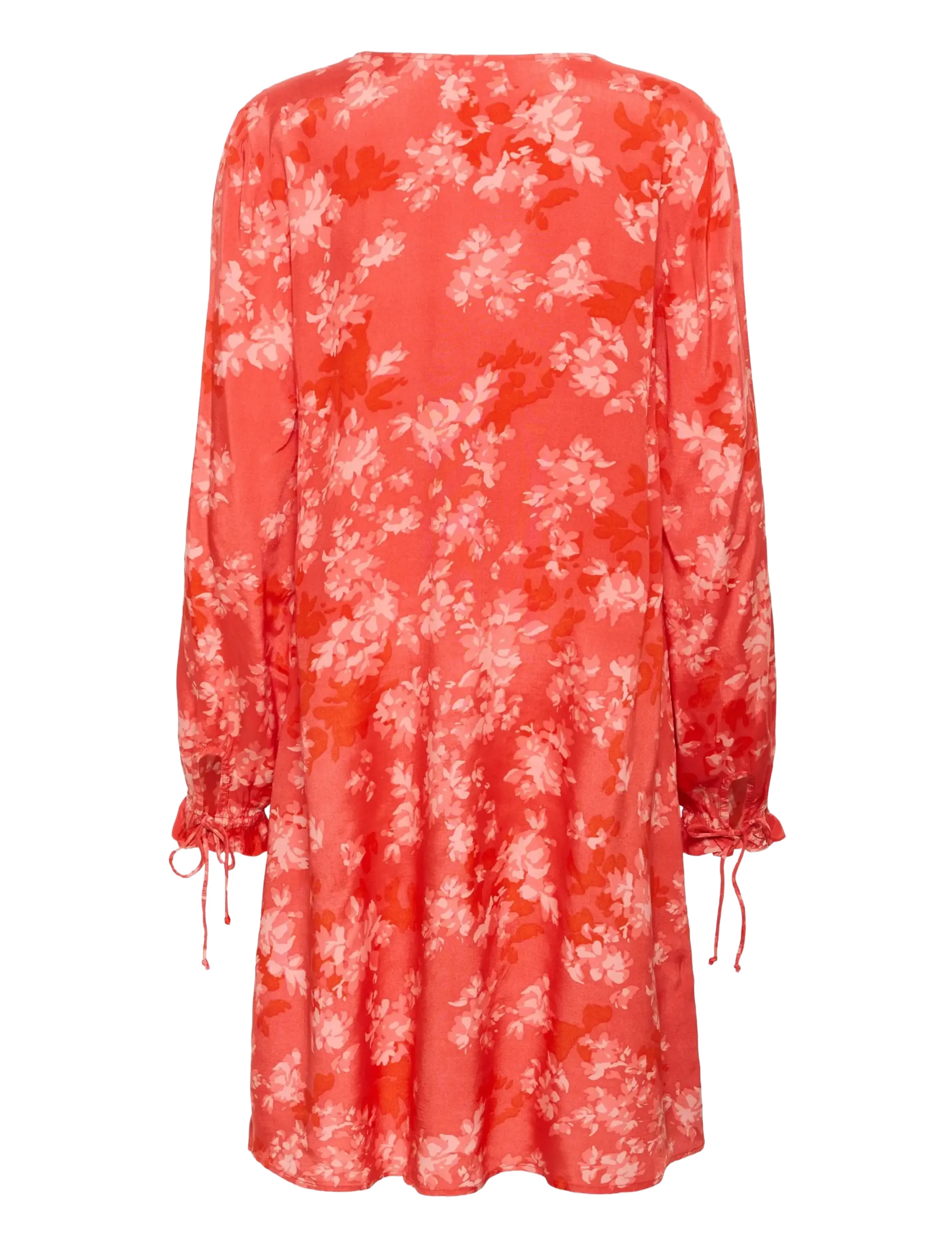 Cream - CRBeatrice Dress - minikleidid - red flower - 1