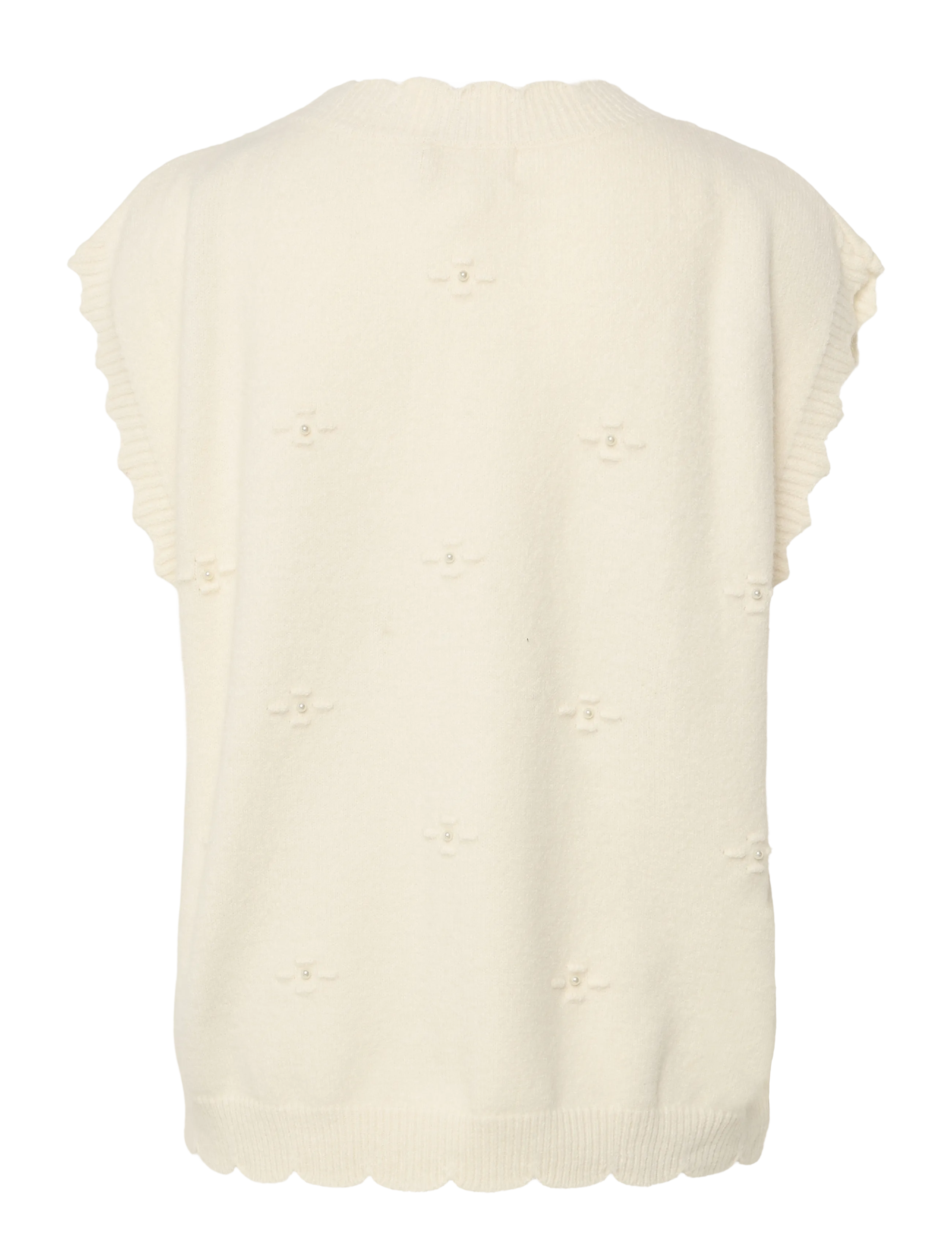 Cream - CRAvie Knit Slipover - whisper white - 1