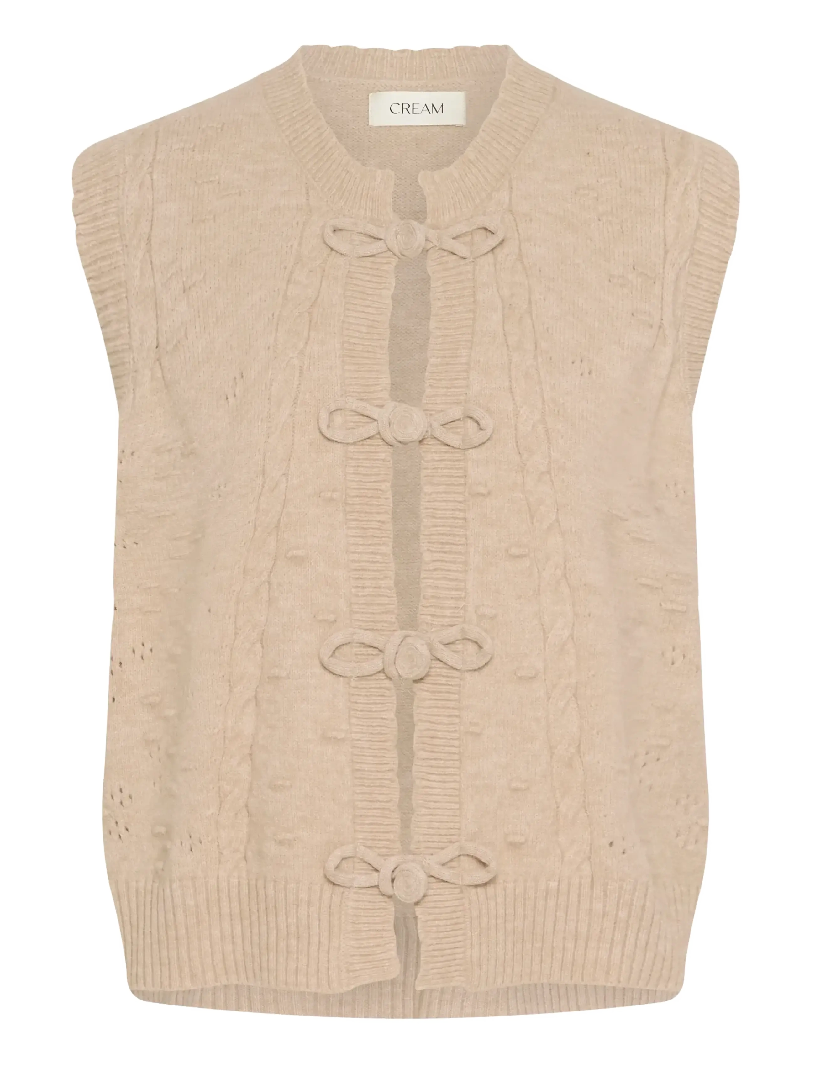 CRSamira Vest - OAT MELANGE