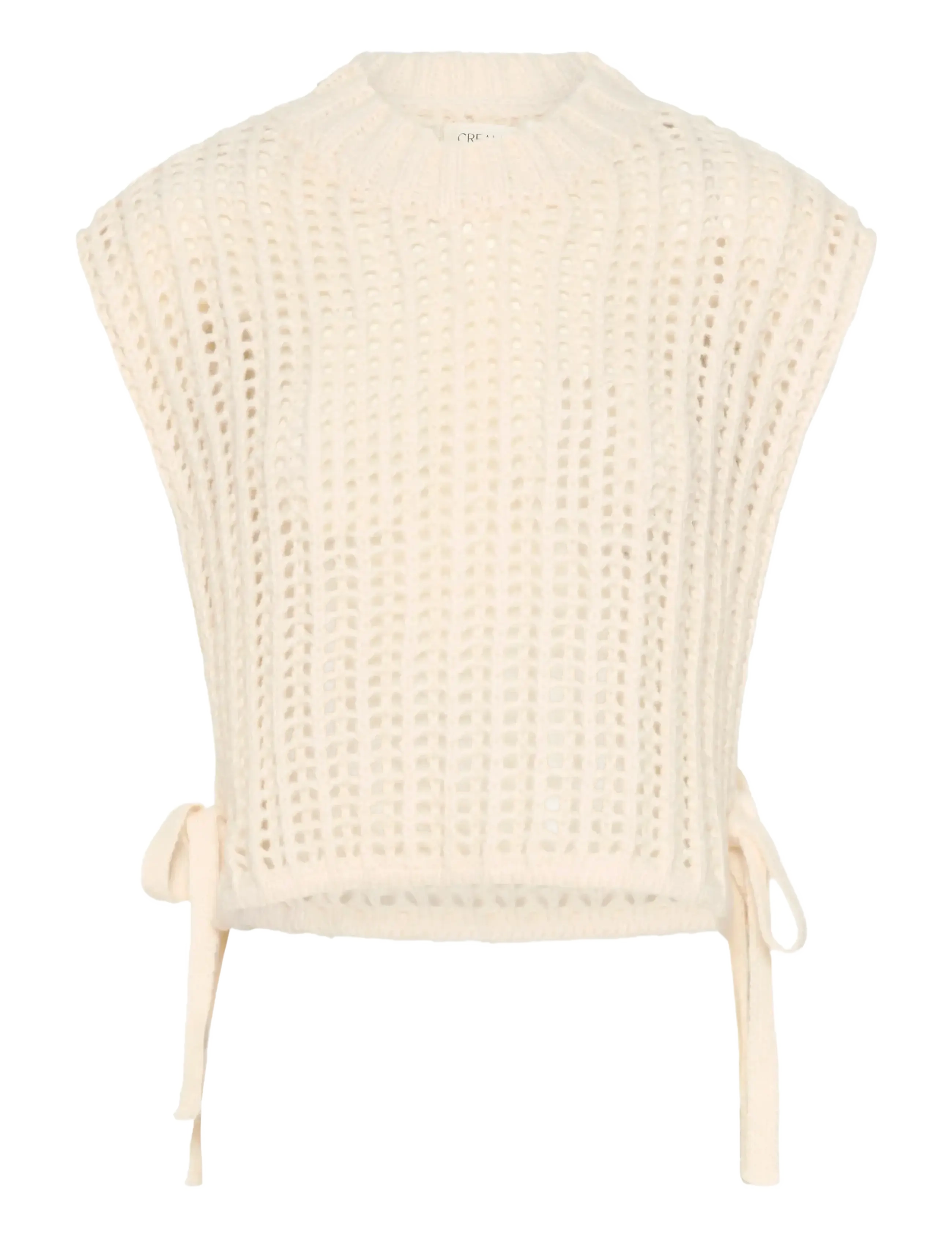 CREAM Crwullie Knit Slipover Cream - XL/XXL - Damen