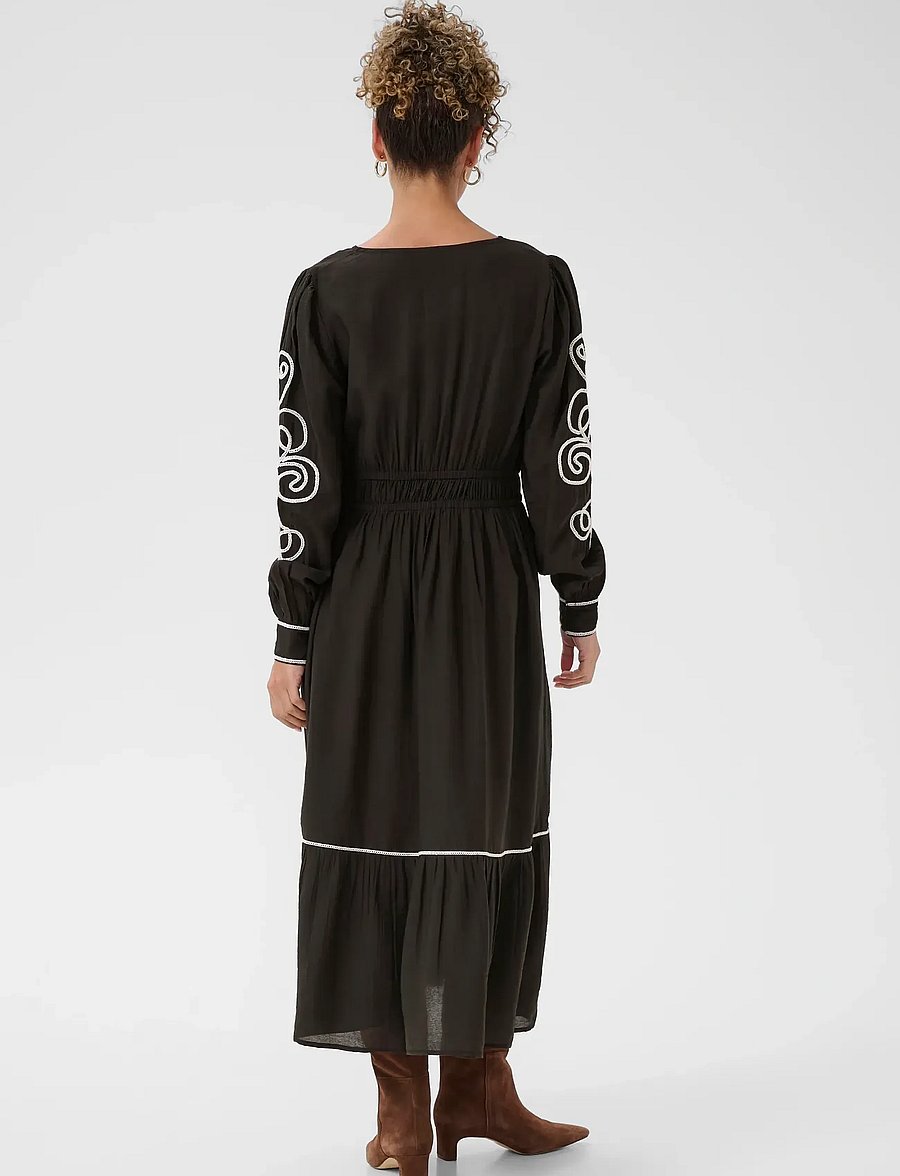 Cream - CRDanielle Dress - pitch black - 3