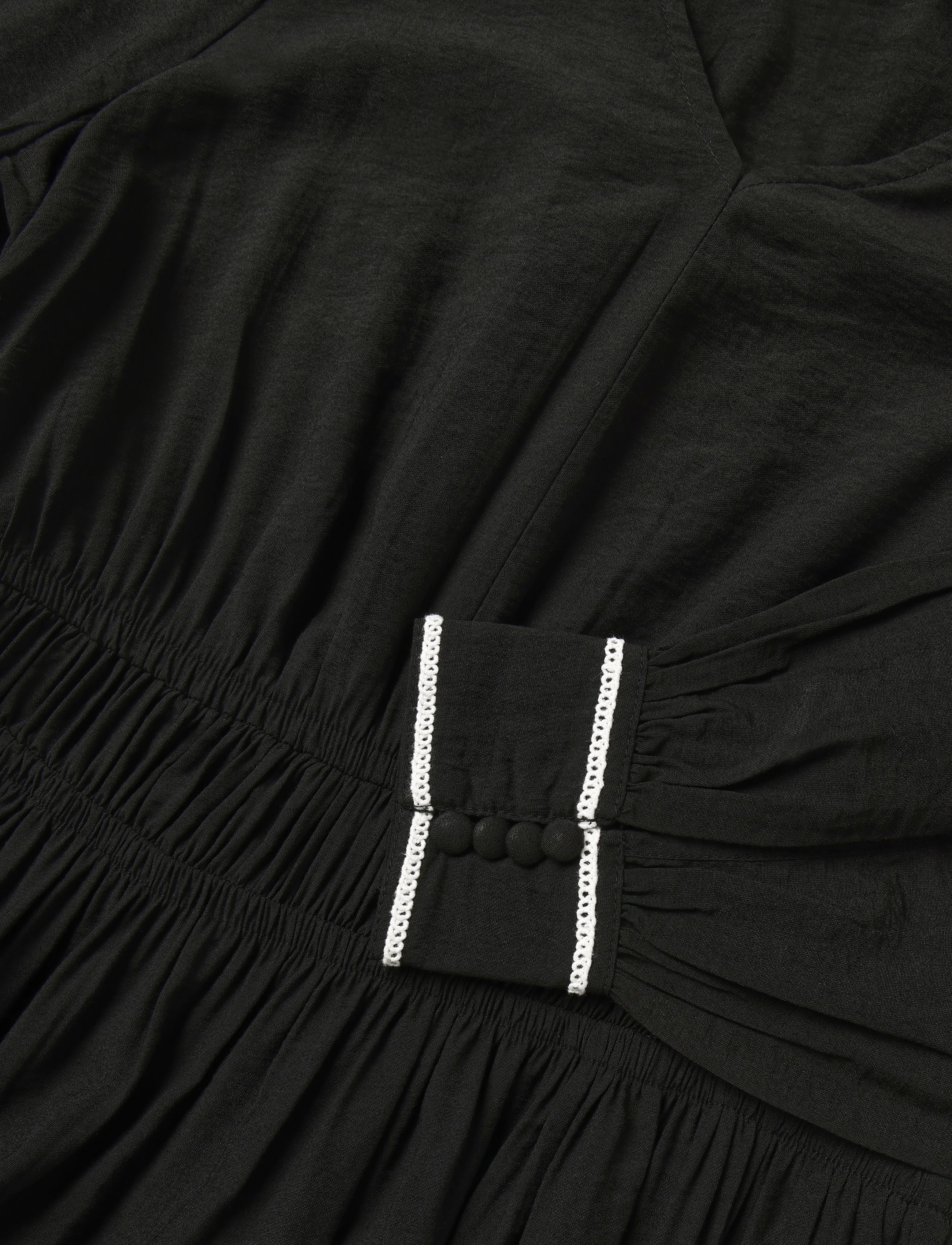Cream - CRDanielle Dress - pitch black - 5