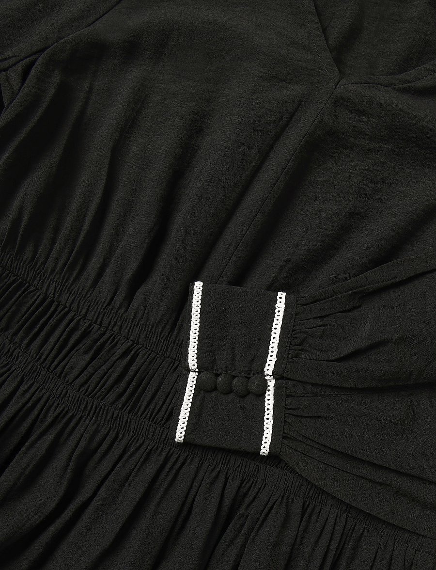 Cream - CRDanielle Dress - pitch black - 5