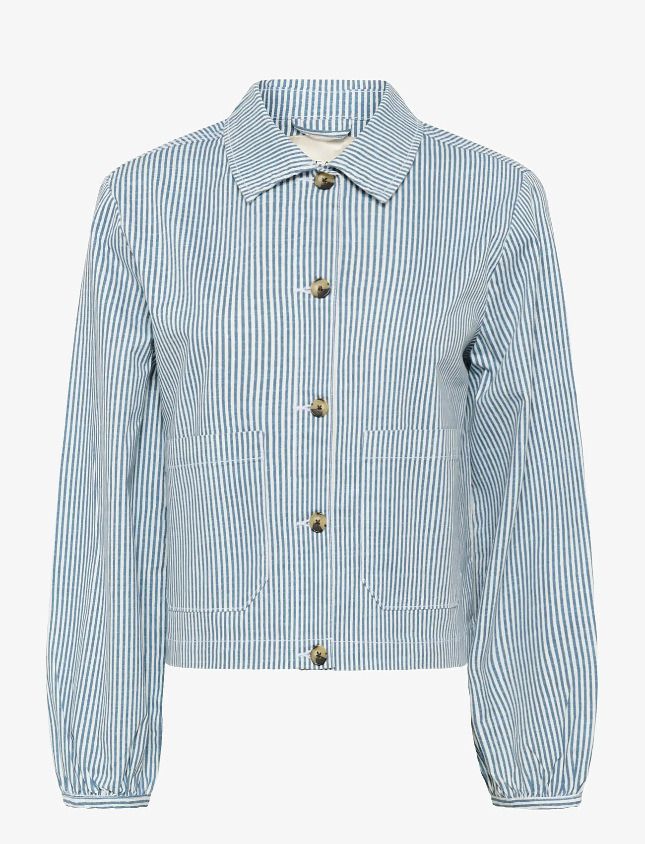 Cream - CRBerta Twill Jacket - Üleriided - horizon blue milkboy - 1