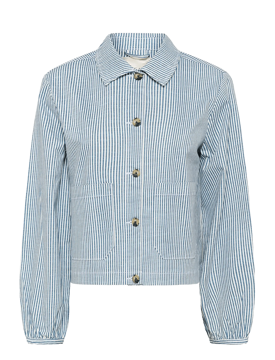 Cream - CRBerta Twill Jacket - utility jassen - horizon blue milkboy - 1