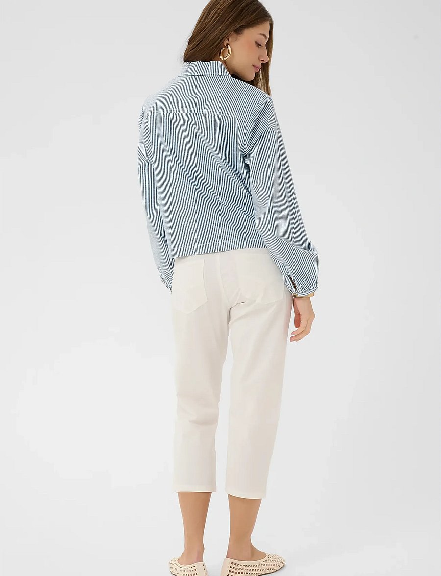 Cream - CRBerta Twill Jacket - utility jassen - horizon blue milkboy - 4