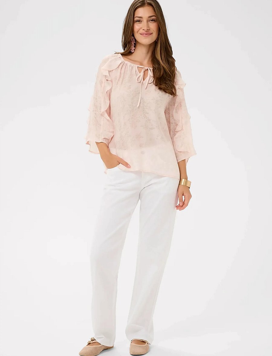 Cream - CRAmy Blouse - langärmelige blusen - peach blush - 3