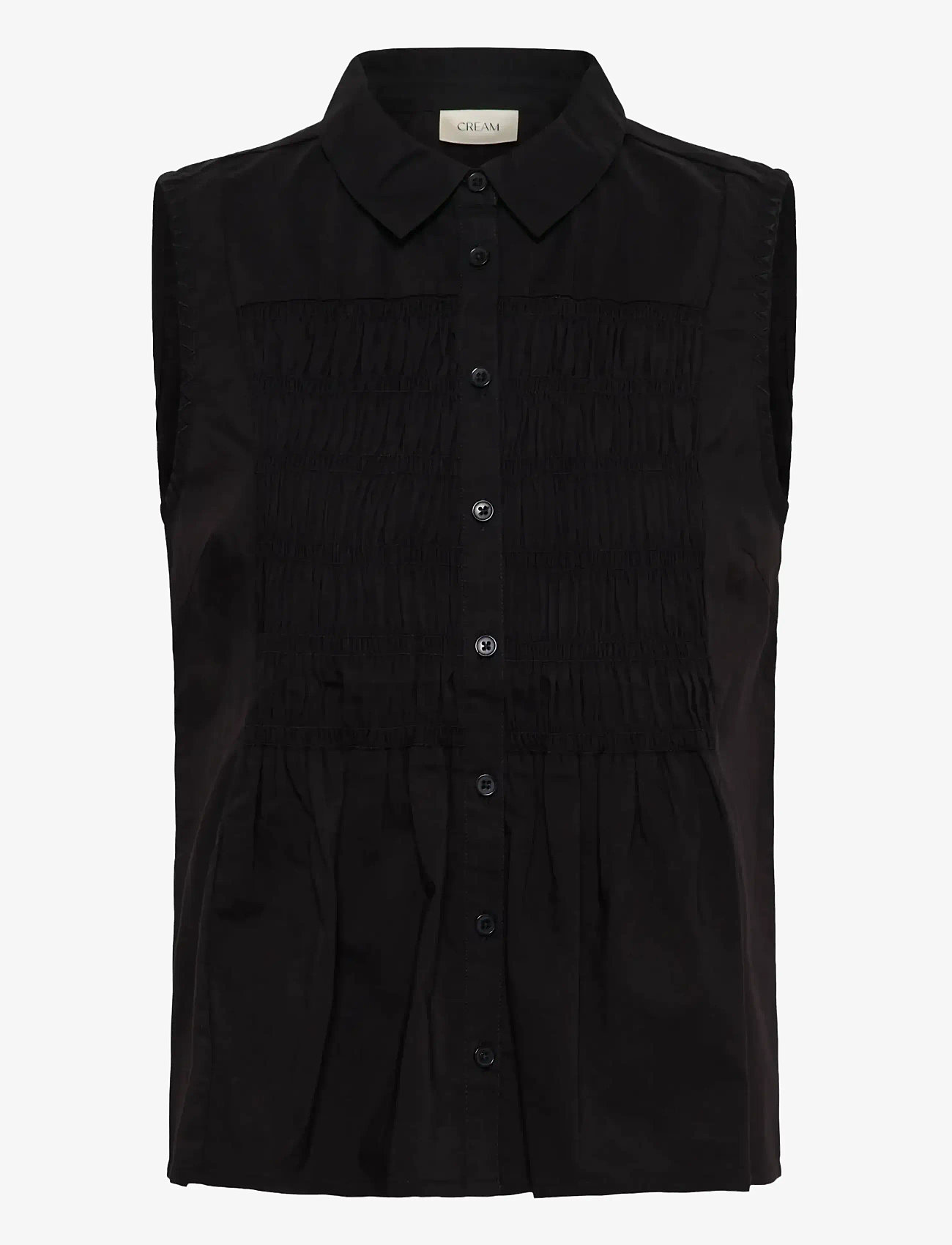 Cream - CRSilje Blouse - Ärmellose blusen - pitch black - 1