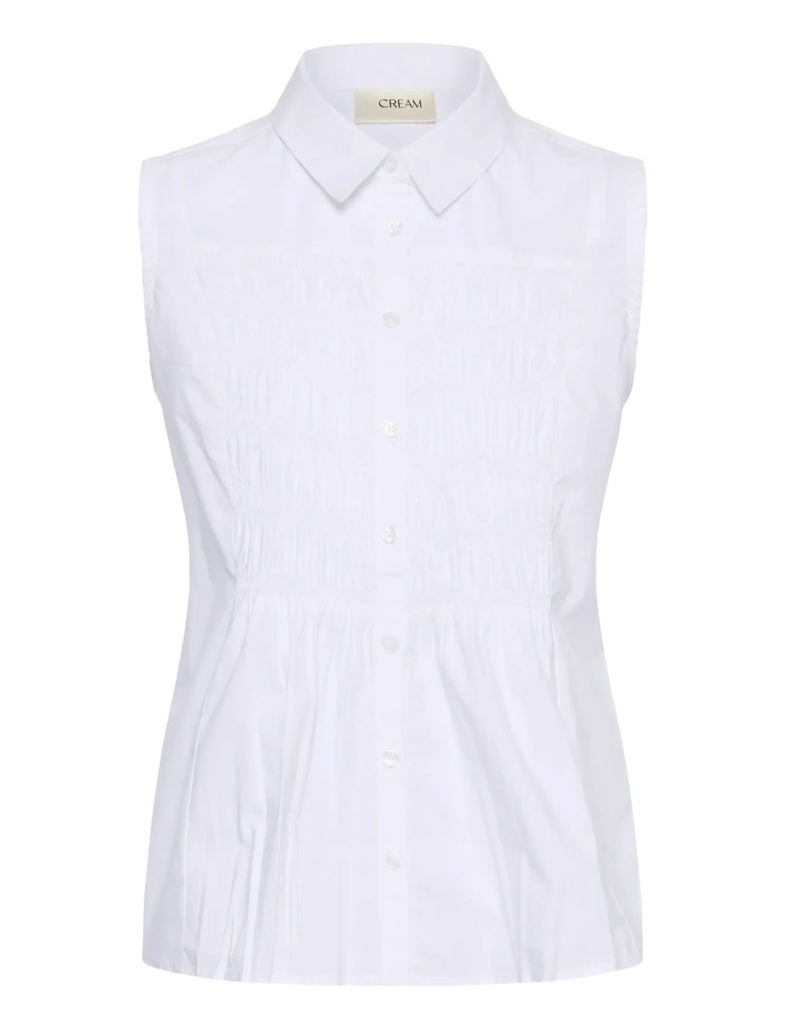 Cream CRSilje Blouse - Blusen - SNOW WHITE / white