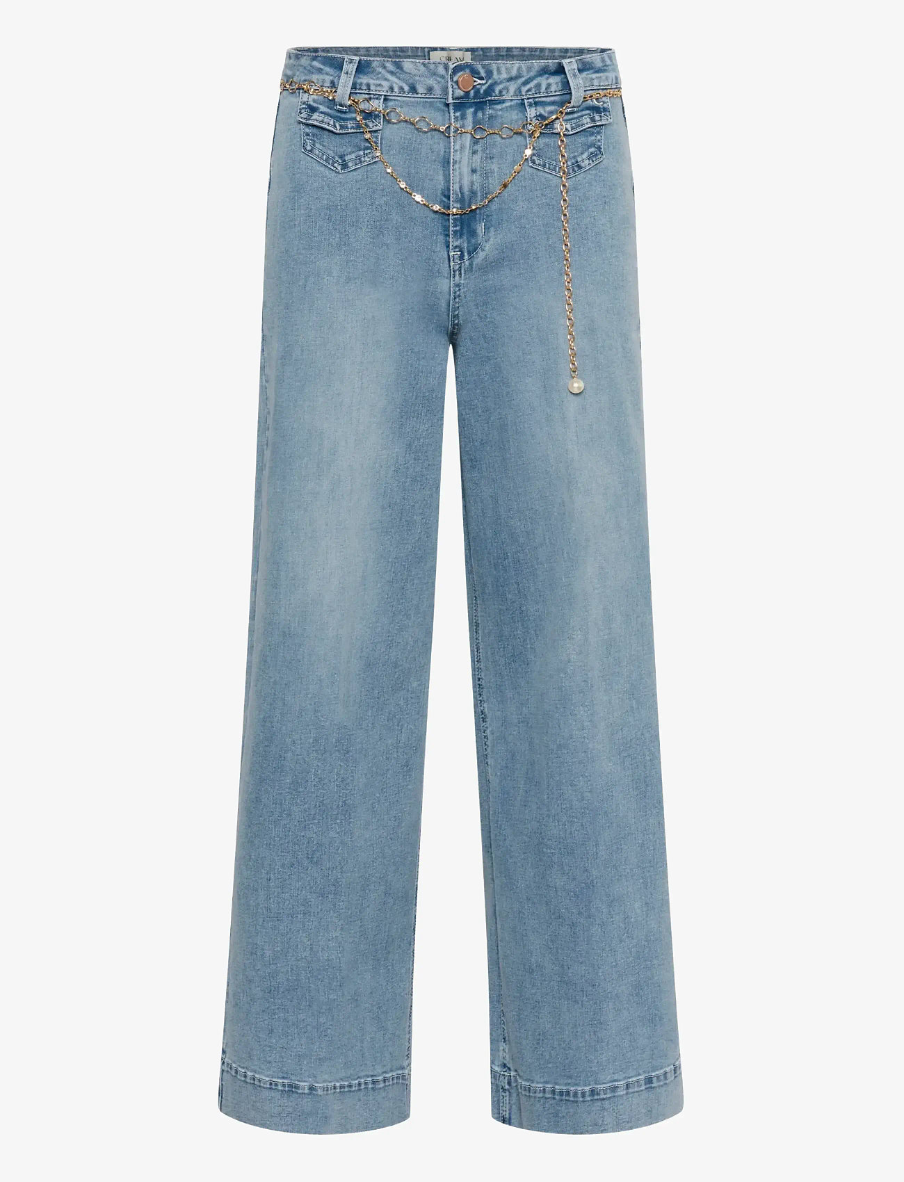 Cream - CRRita Jeans - Audrey Fit - hosen mit weitem bein - cambell medium blue denim - 1