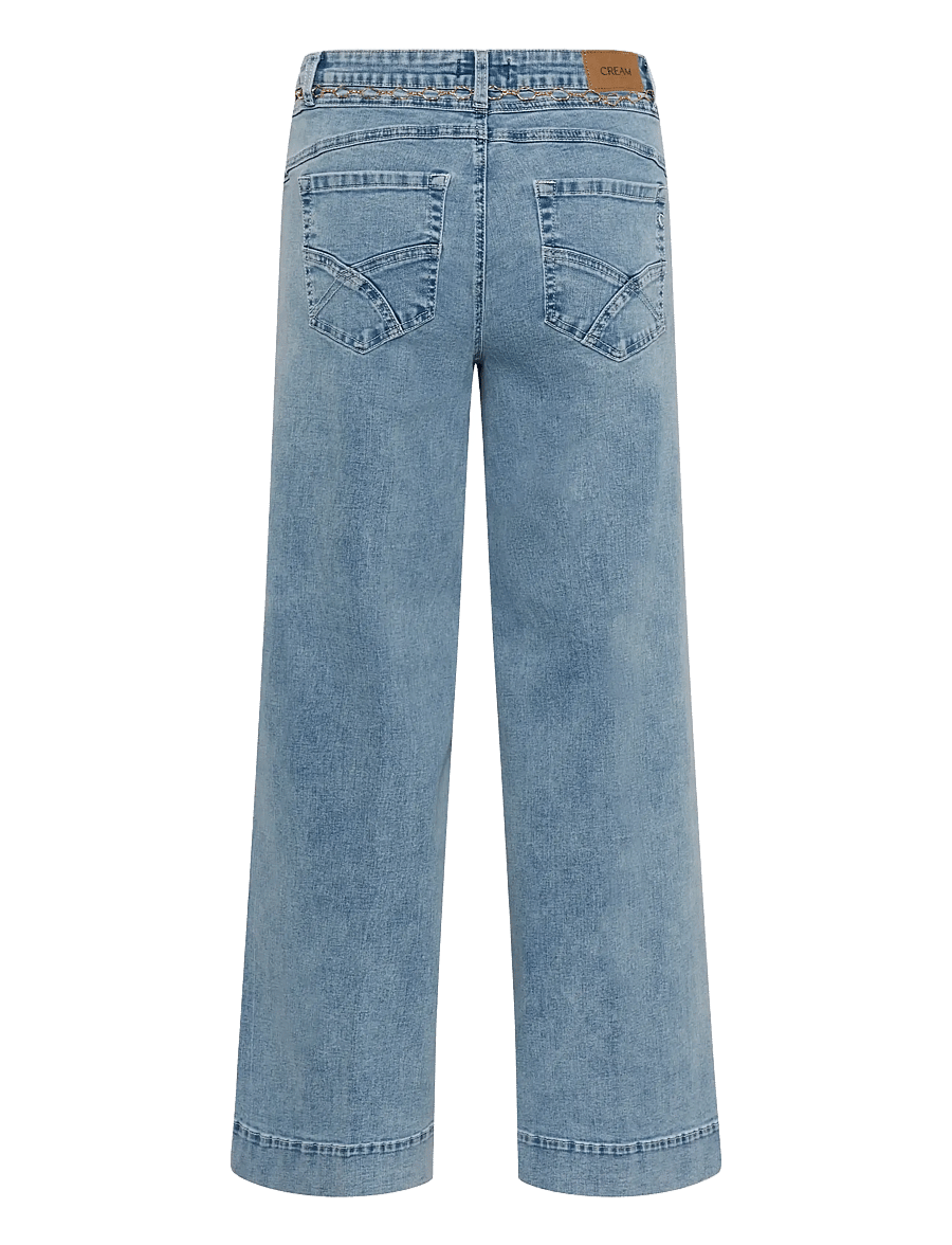 Cream - CRRita Jeans - Audrey Fit - hosen mit weitem bein - cambell medium blue denim - 2