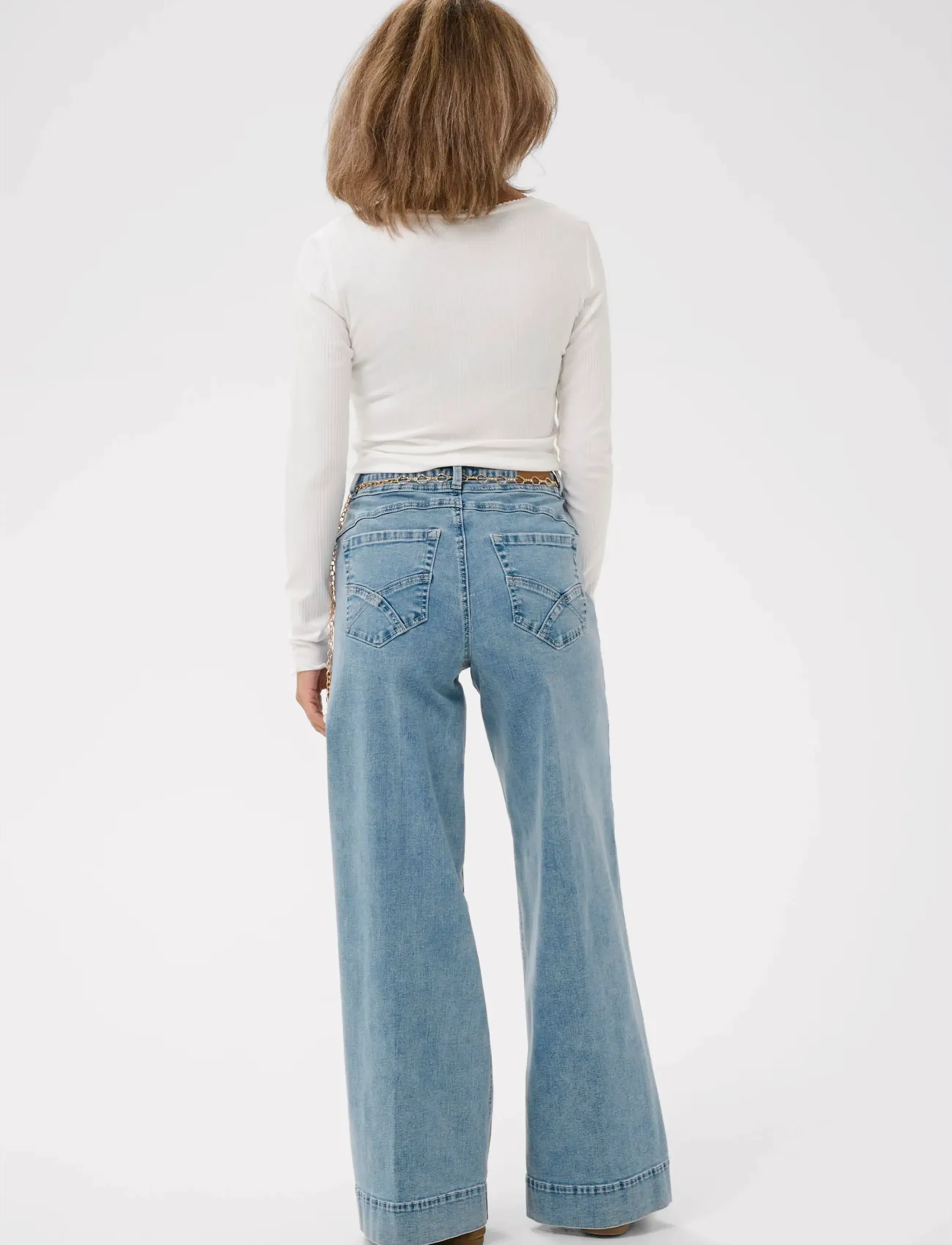 Cream - CRRita Jeans - Audrey Fit - brede jeans - cambell medium blue denim - 4