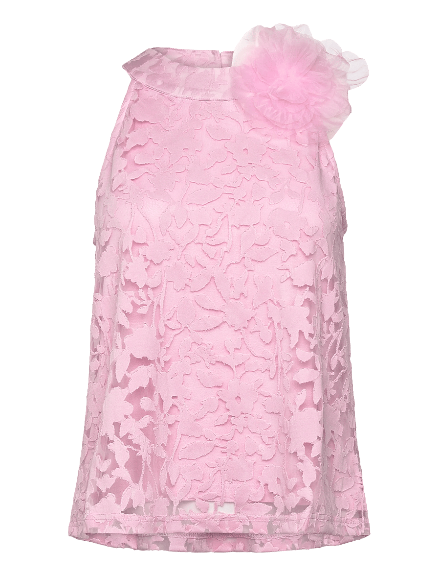 Cream - CRJessica Blouse - palaidinės be rankovių - pink nectar - 1